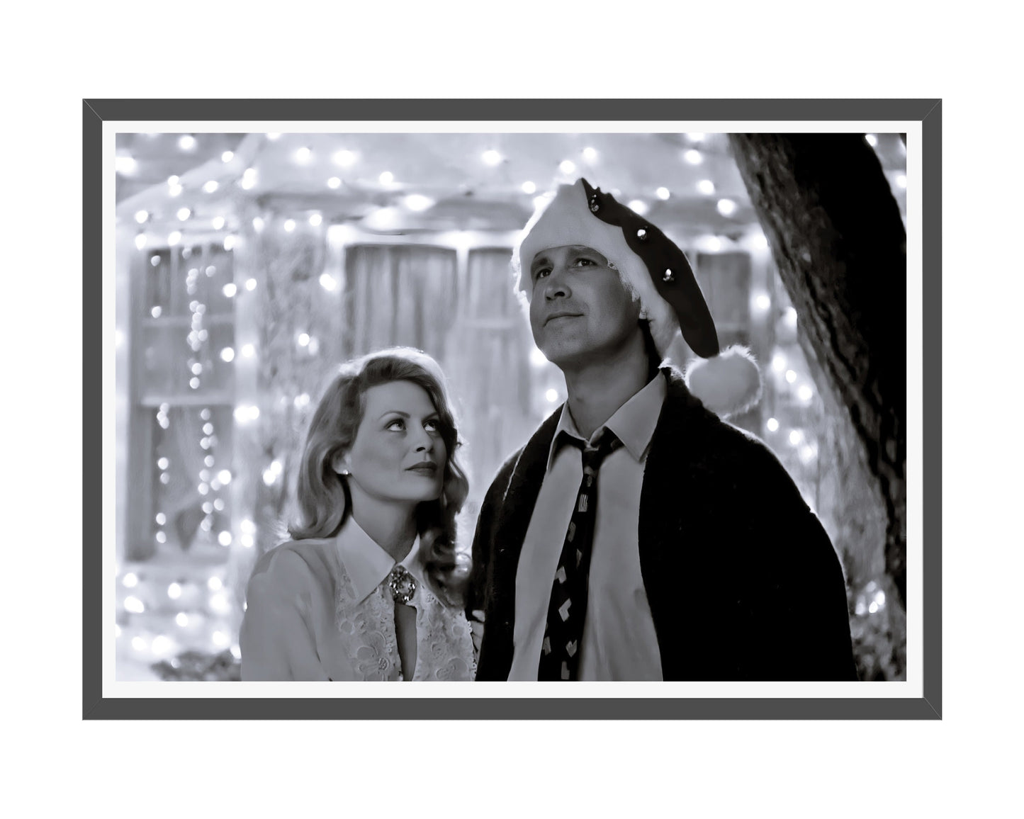 christmas vacation movie poster chevy chase black and white photo printable christmas wall art shitters full poster digital download printable wall art poster, digital download