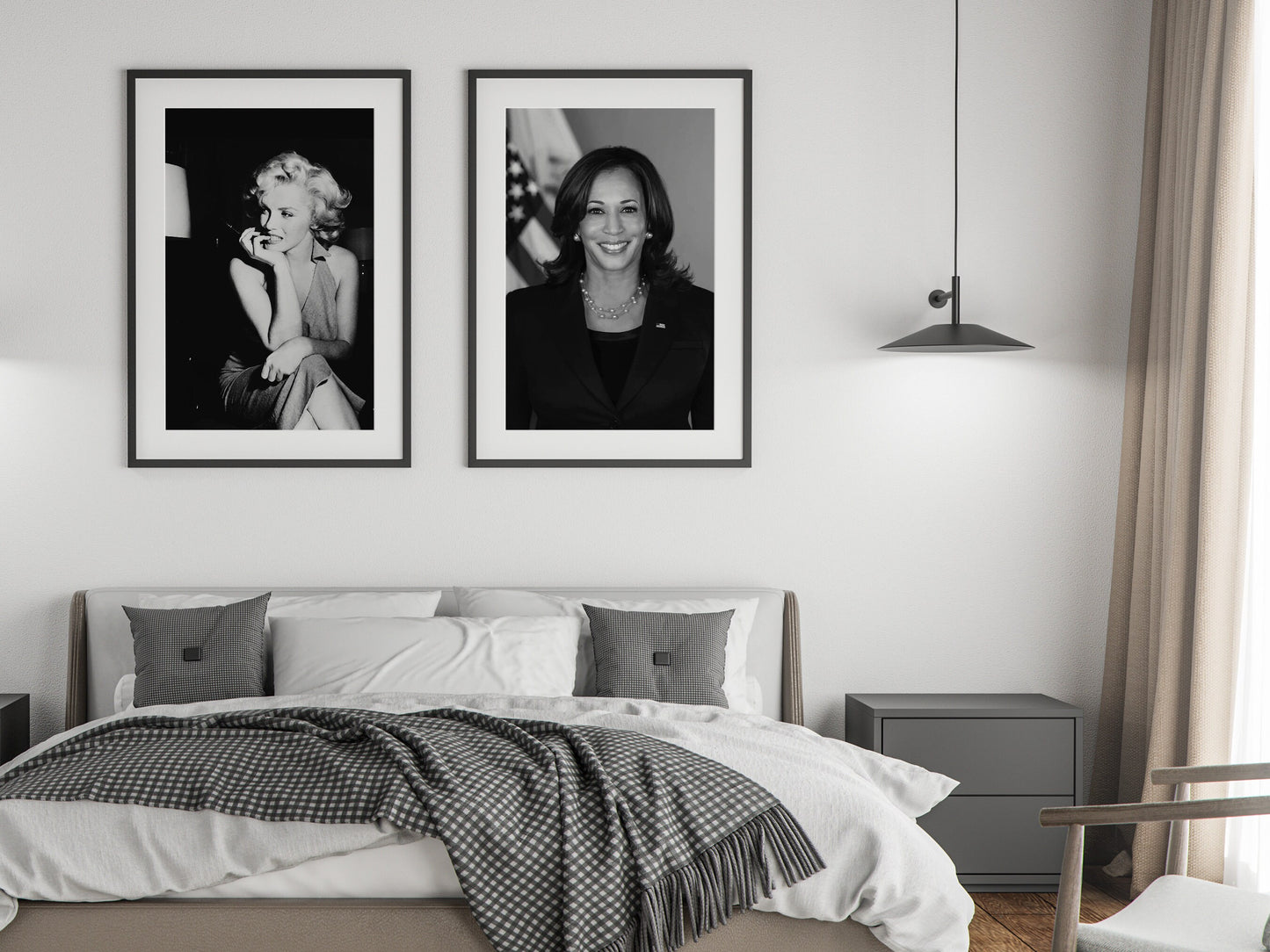 Kamala Harris poster, Vintage Wall Art, Political Poster, Kamala Harris Print, Feminist Poster, Wall Art, Canvas, Kamala Harris Photo