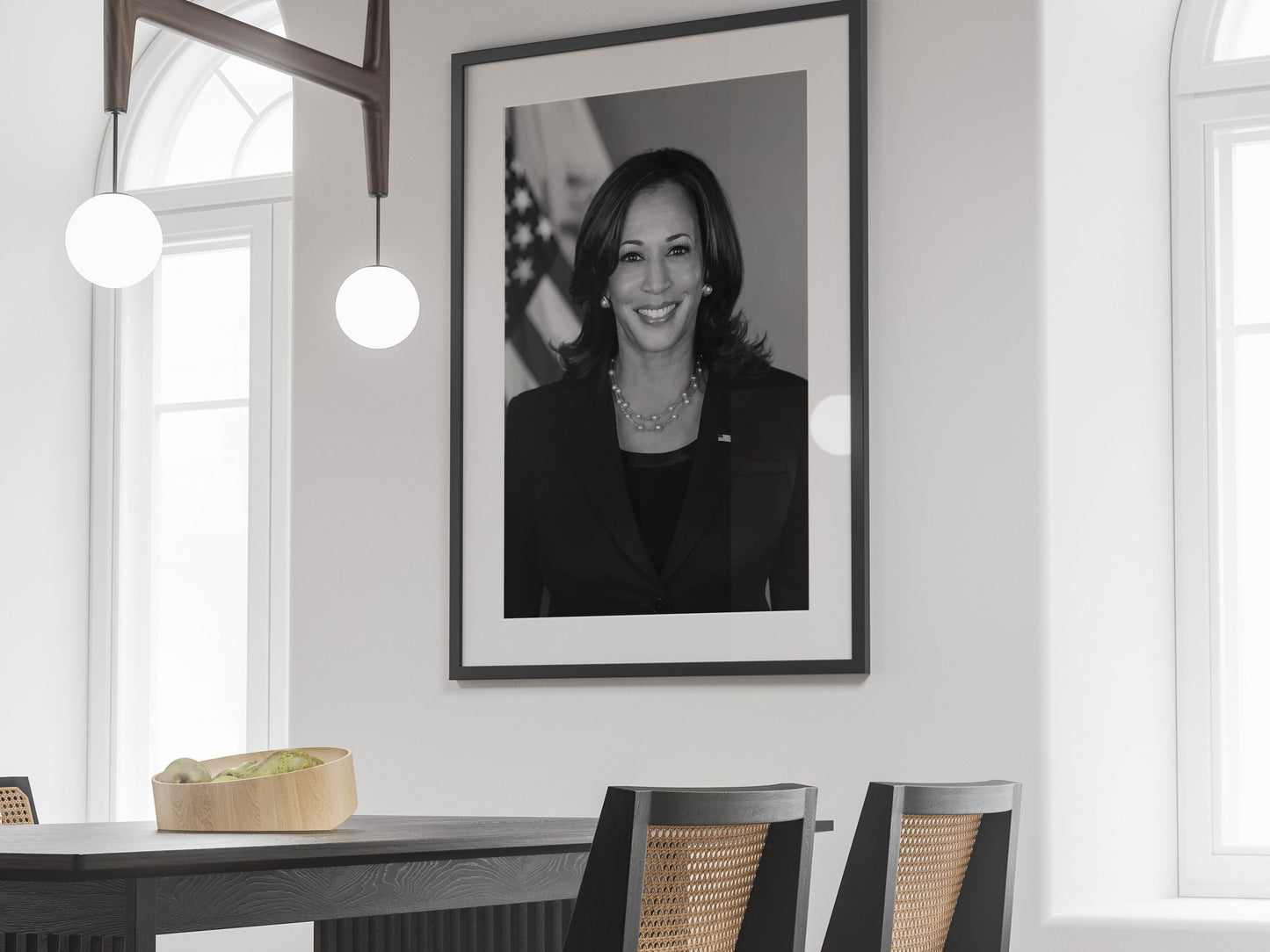Kamala Harris poster, Vintage Wall Art, Political Poster, Kamala Harris Print, Feminist Poster, Wall Art, Canvas, Kamala Harris Photo