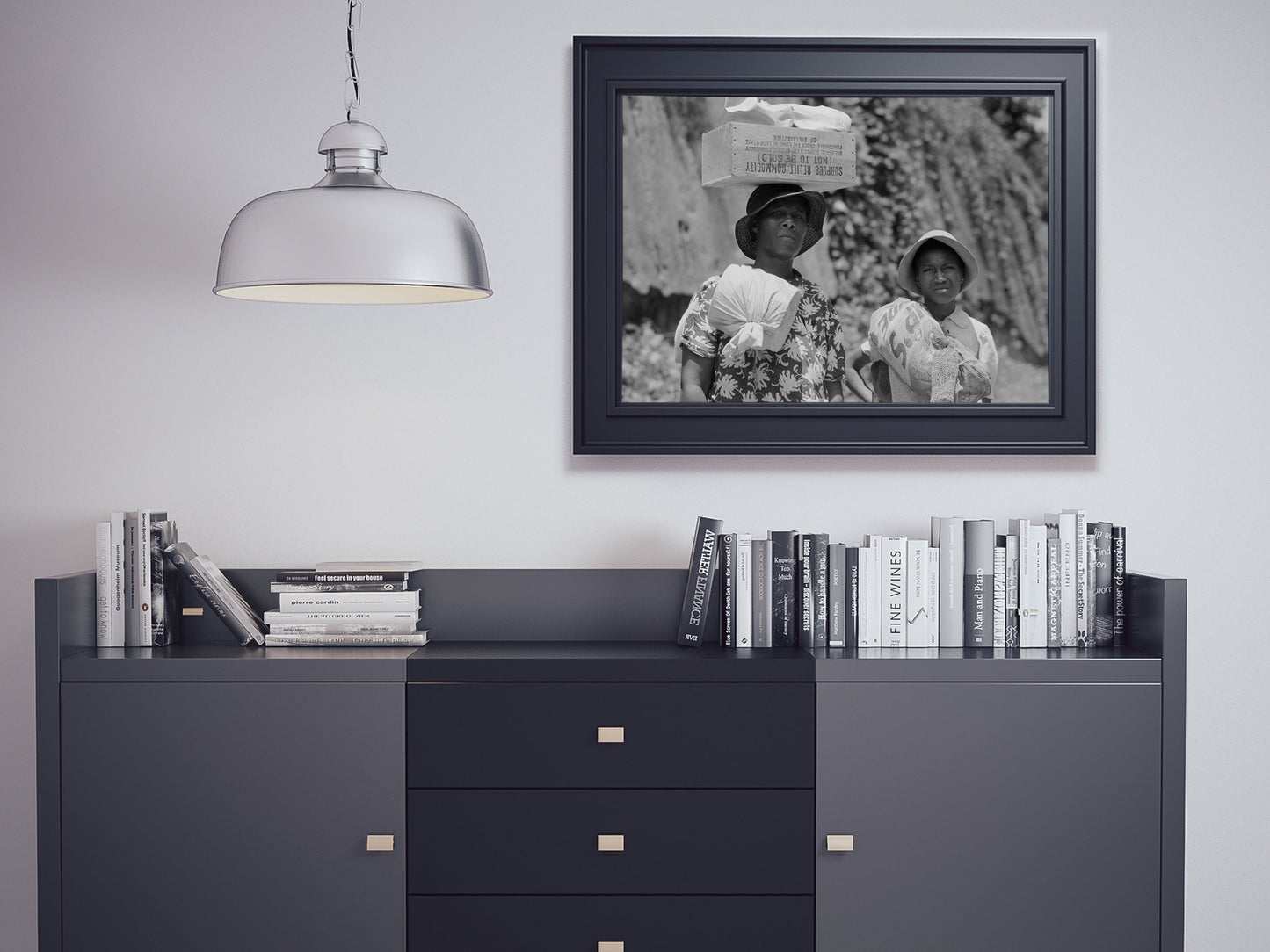 African American Women Photo Print, Black and White, Vintage Wall Art, North Carolina Photograph, Digital Download, Printable Wall Art Decor