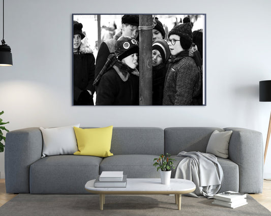 a christmas story movie poster printable christmas wall art holiday decor winter print funny christmas wall decor digital download printable wall art poster, digital download