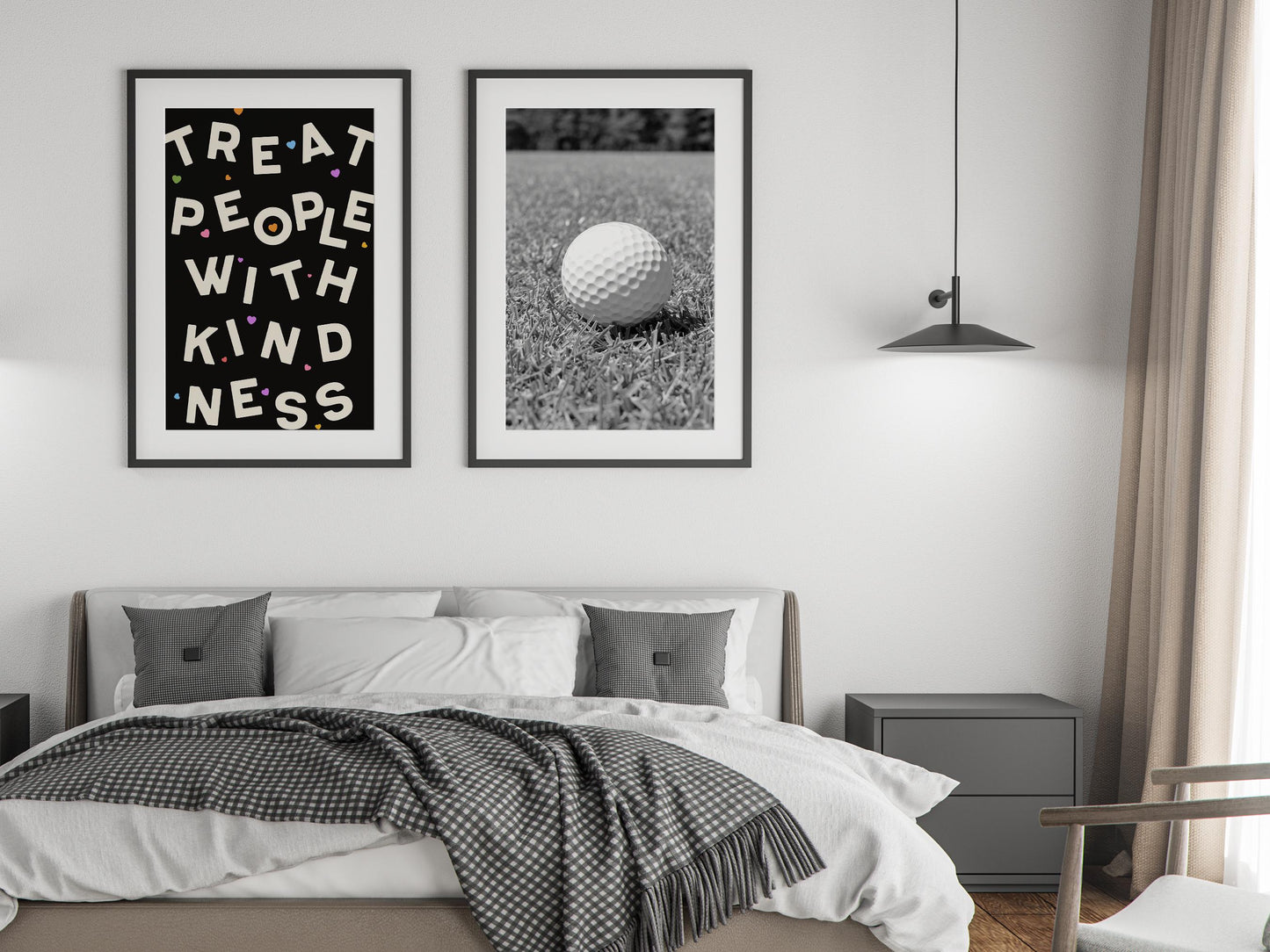 Golf Ball Print, Black and White Vintage Golf Poster, Printable Sports Wall Art, Digital Download, Gift for Golf Lovers