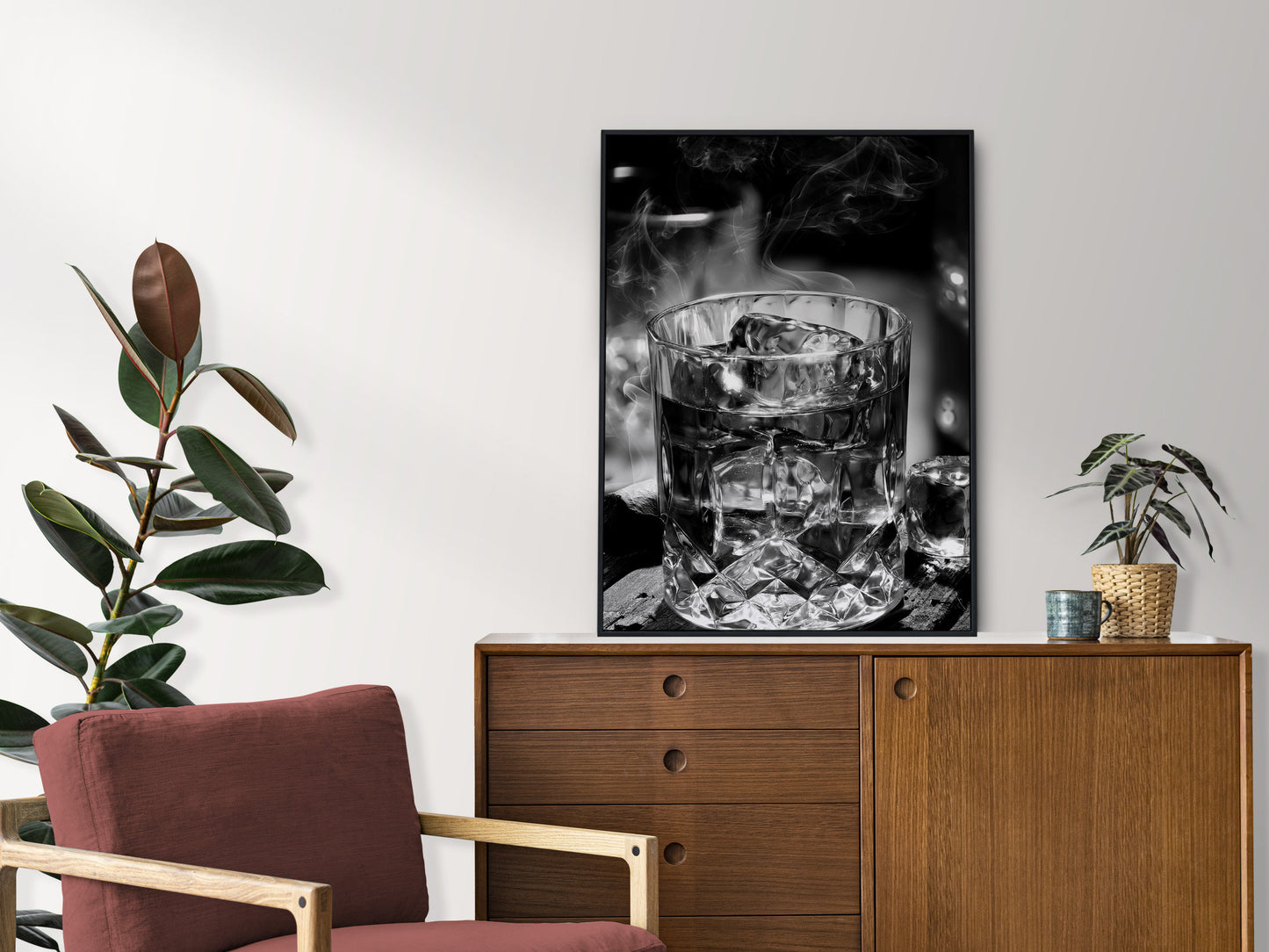 Whisky Poster, Bar Cart Print, Black and White, Alcohol Wall Art, Digital Download, English Pub Decor, Vintage Bar Print, Dining Room Prints