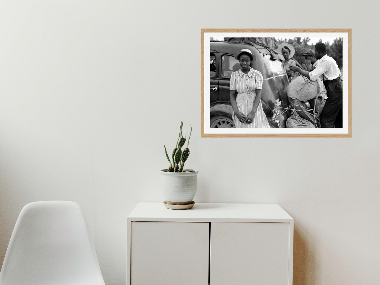 African American Woman Print, Black and White, Vintage Photo, Printable African American Wall Art, Black Woman, Digital Download, Home Decor
