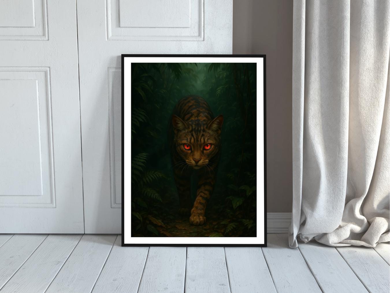 cat luxury print retro kitchen decor mid century modern decor trendy wall art cat lover gift dining room print digital download printable wall art poster, digital download