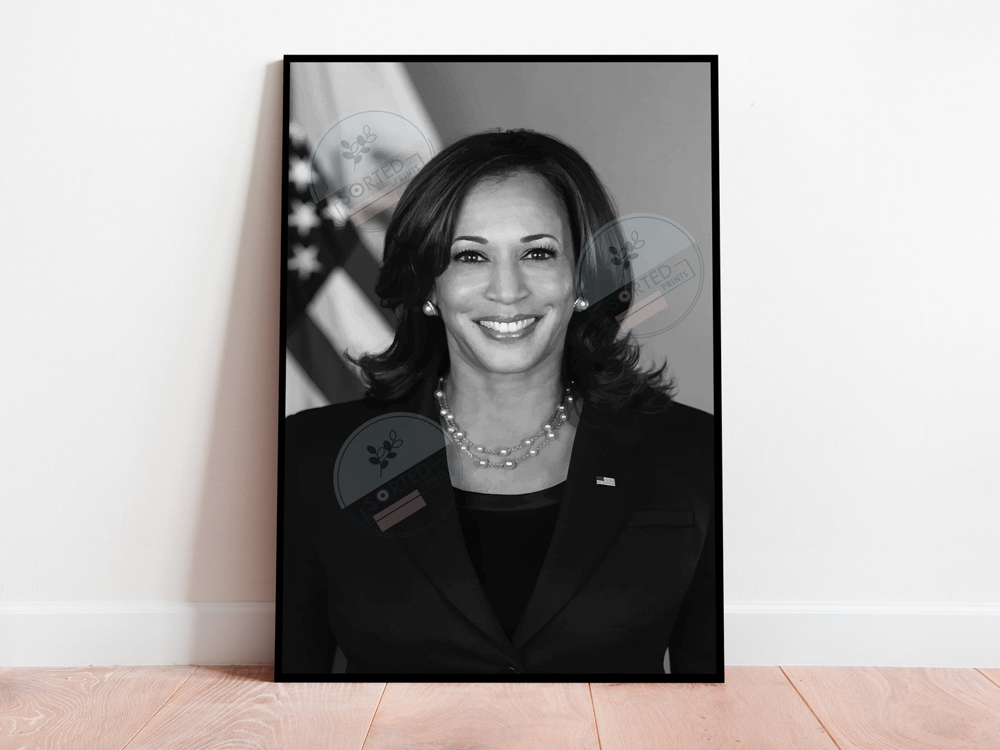 Kamala Harris poster, Vintage Wall Art, Political Poster, Kamala Harris Print, Feminist Poster, Wall Art, Canvas, Kamala Harris Photo