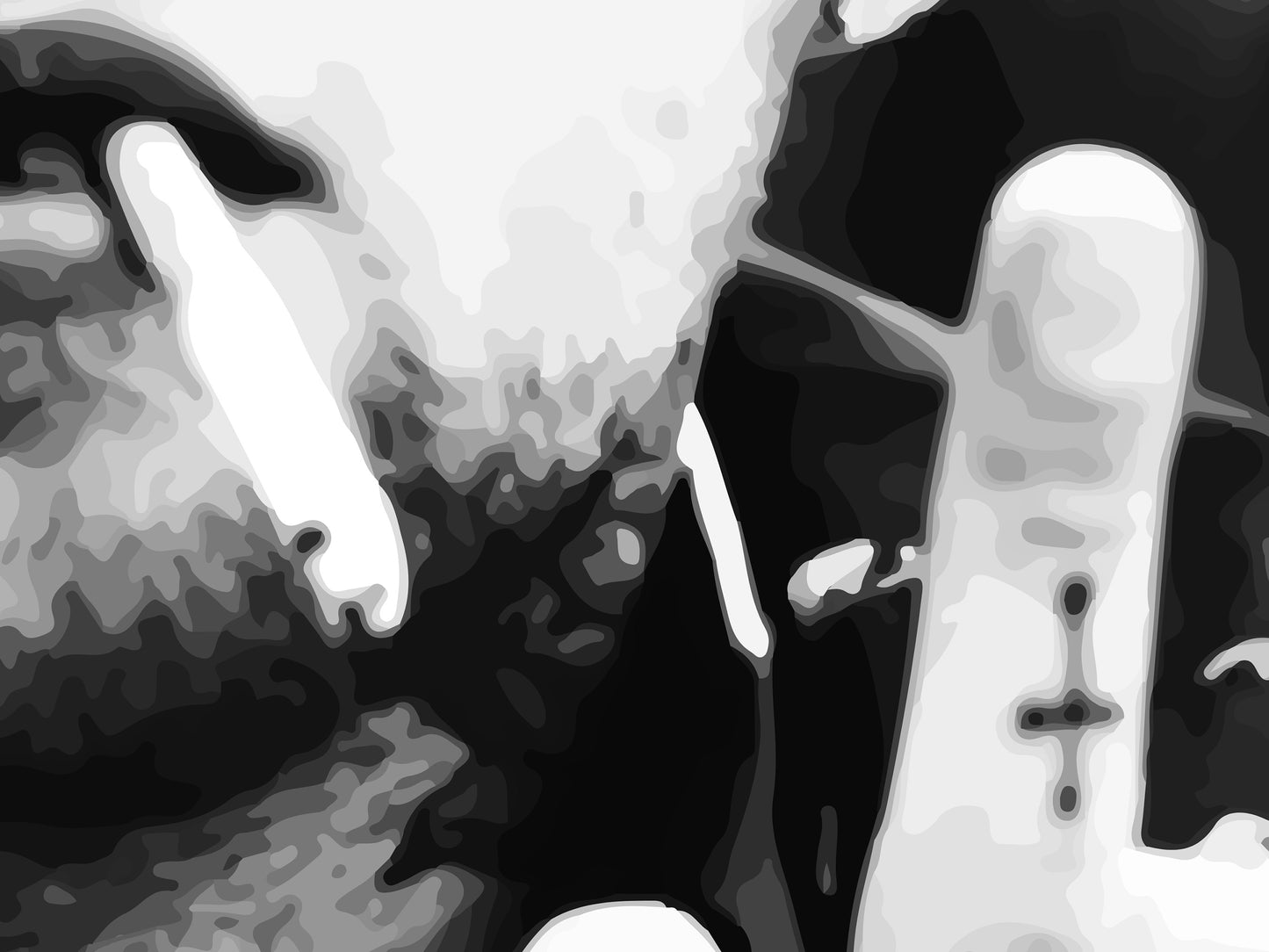 Mac Miller Middle Finger Poster, Black and White Hip Hop Wall Art & Rap Decor, Digital Download