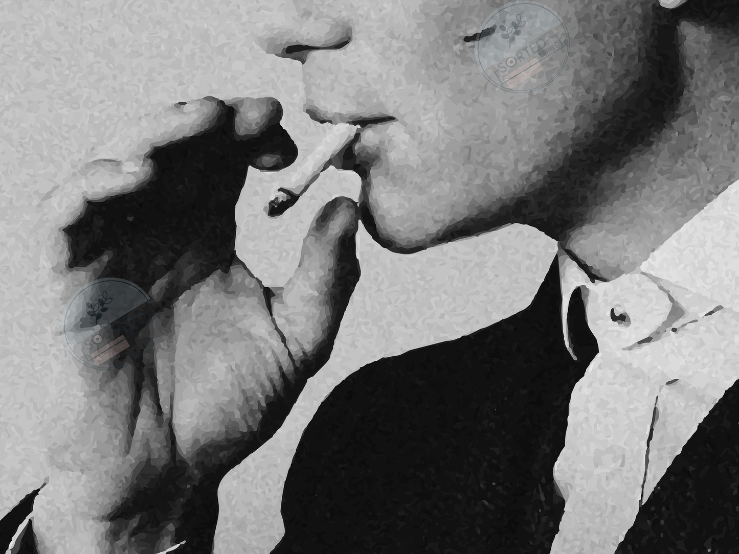 Peaky Blinders Tommy Shelby Black and White Poster Vintage Movie Wall Art Digital Download