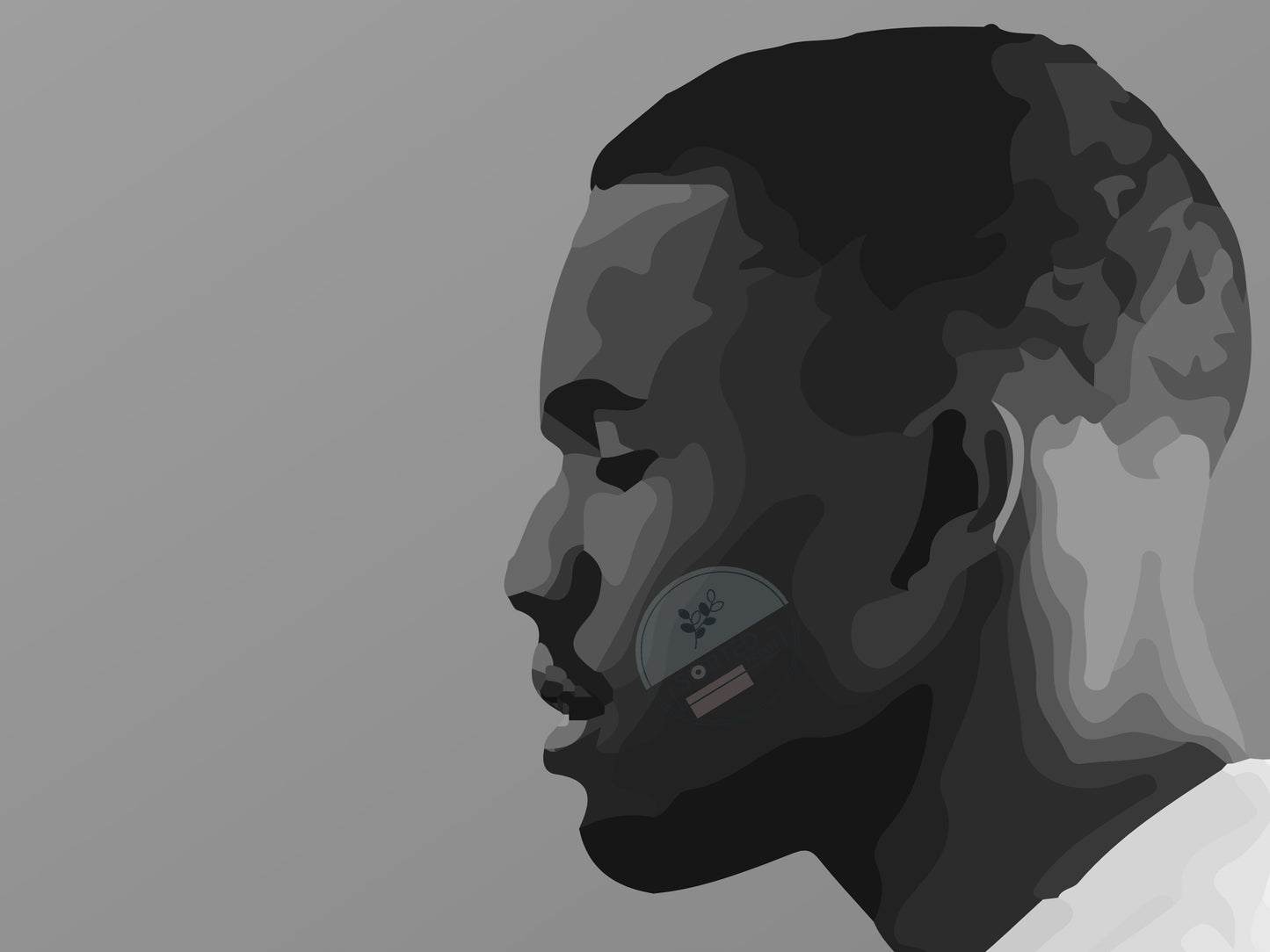 Vintage Frank Ocean Poster Black and White Music Wall Art Digital Download