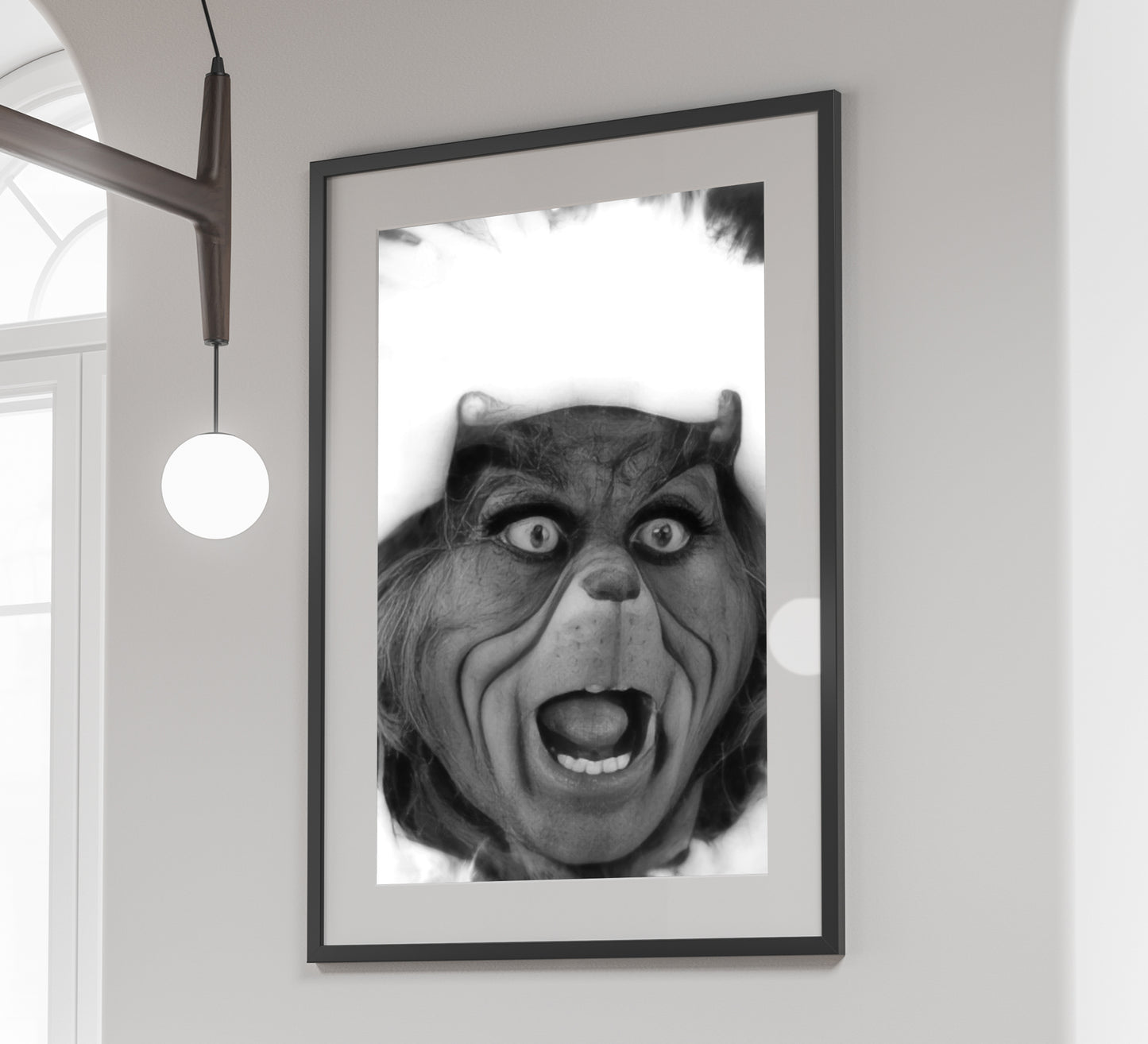 The Grinch Poster Jim Carrey Funny Classic Christmas Movie Wall Art Digital Download
