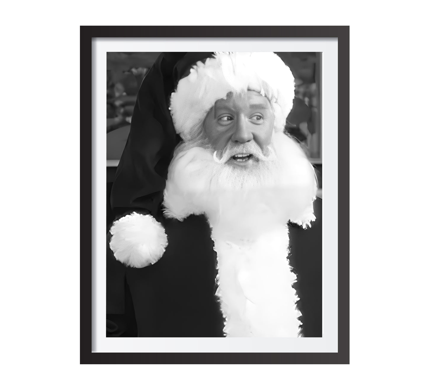 Santa Claus Movie Poster Tim Allen Classic Christmas Holiday Wall Art Digital Download