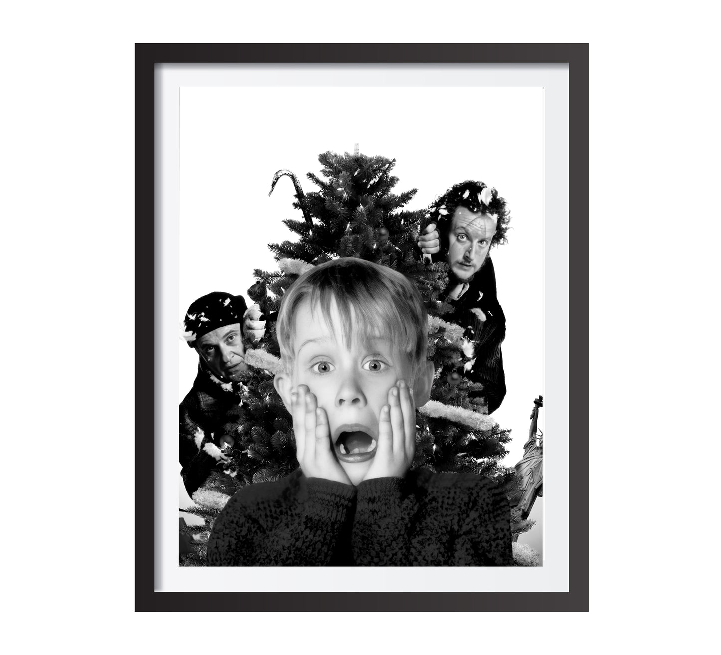 Home Alone Poster Macaulay Culkin Classic 1990 Christmas Comedy Wall Art Digital Download