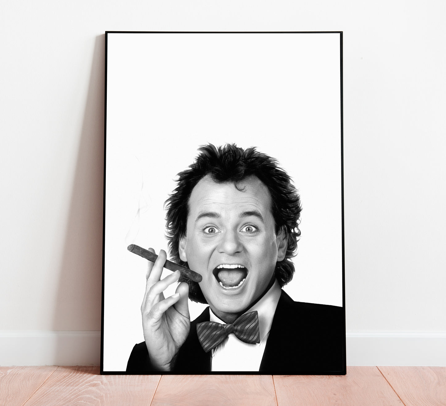 Scrooged Movie Poster Bill Murray Christmas Classic Comedy Wall Art Digital Download