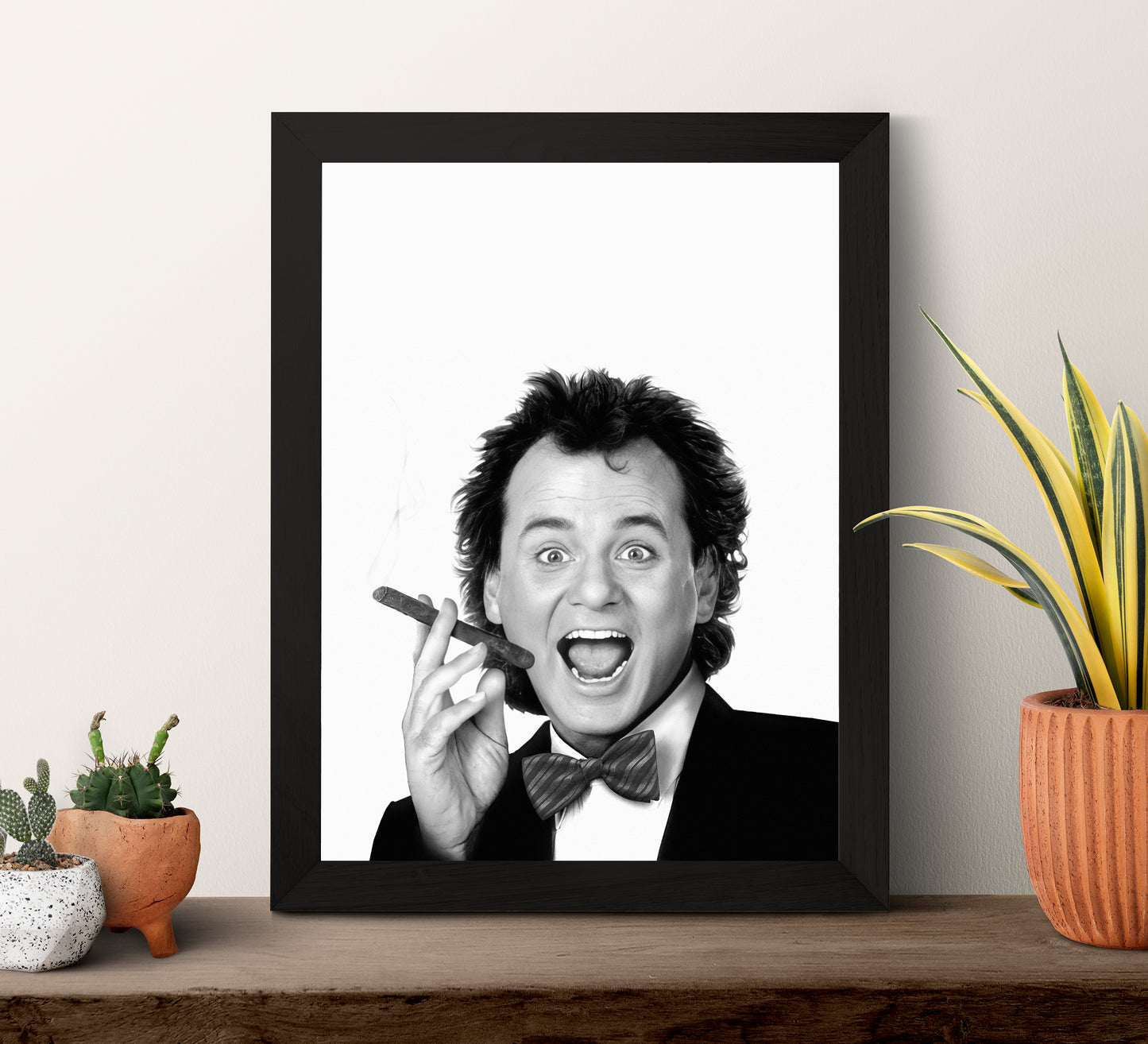 Scrooged Movie Poster Bill Murray Christmas Classic Comedy Wall Art Digital Download