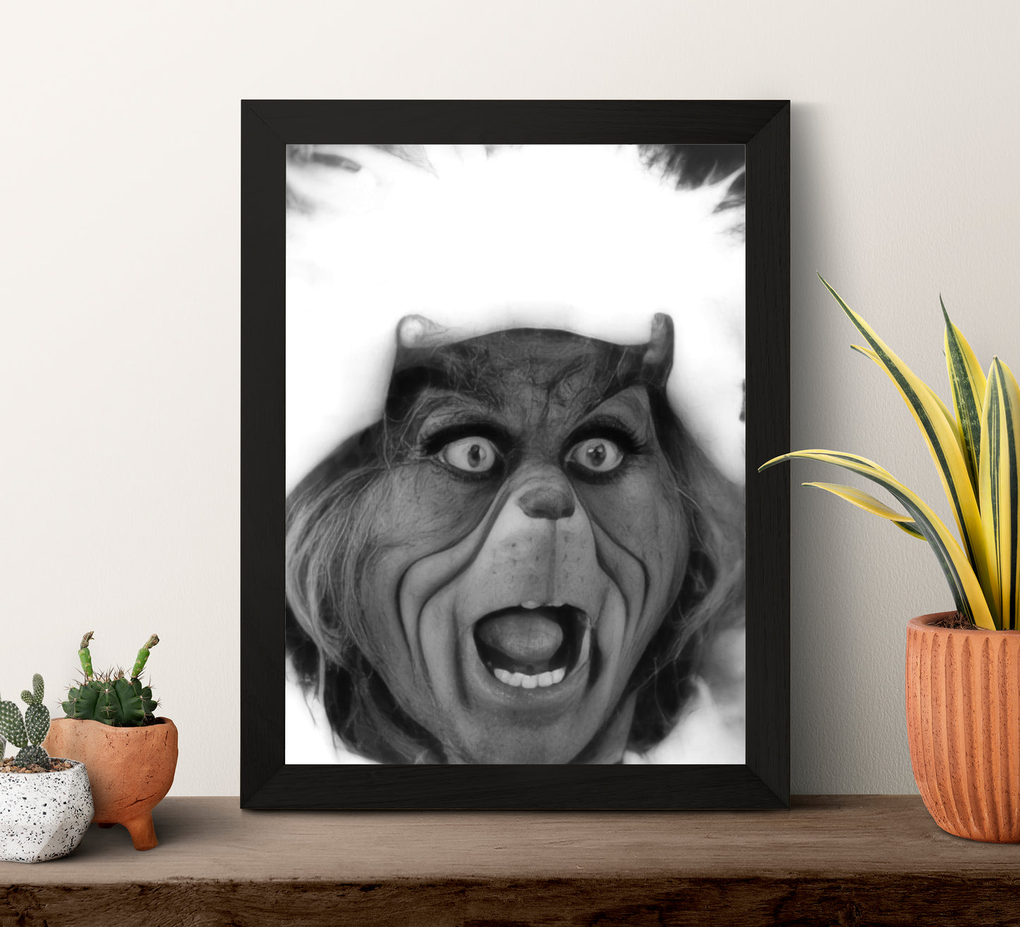 The Grinch Poster Jim Carrey Funny Classic Christmas Movie Wall Art Digital Download