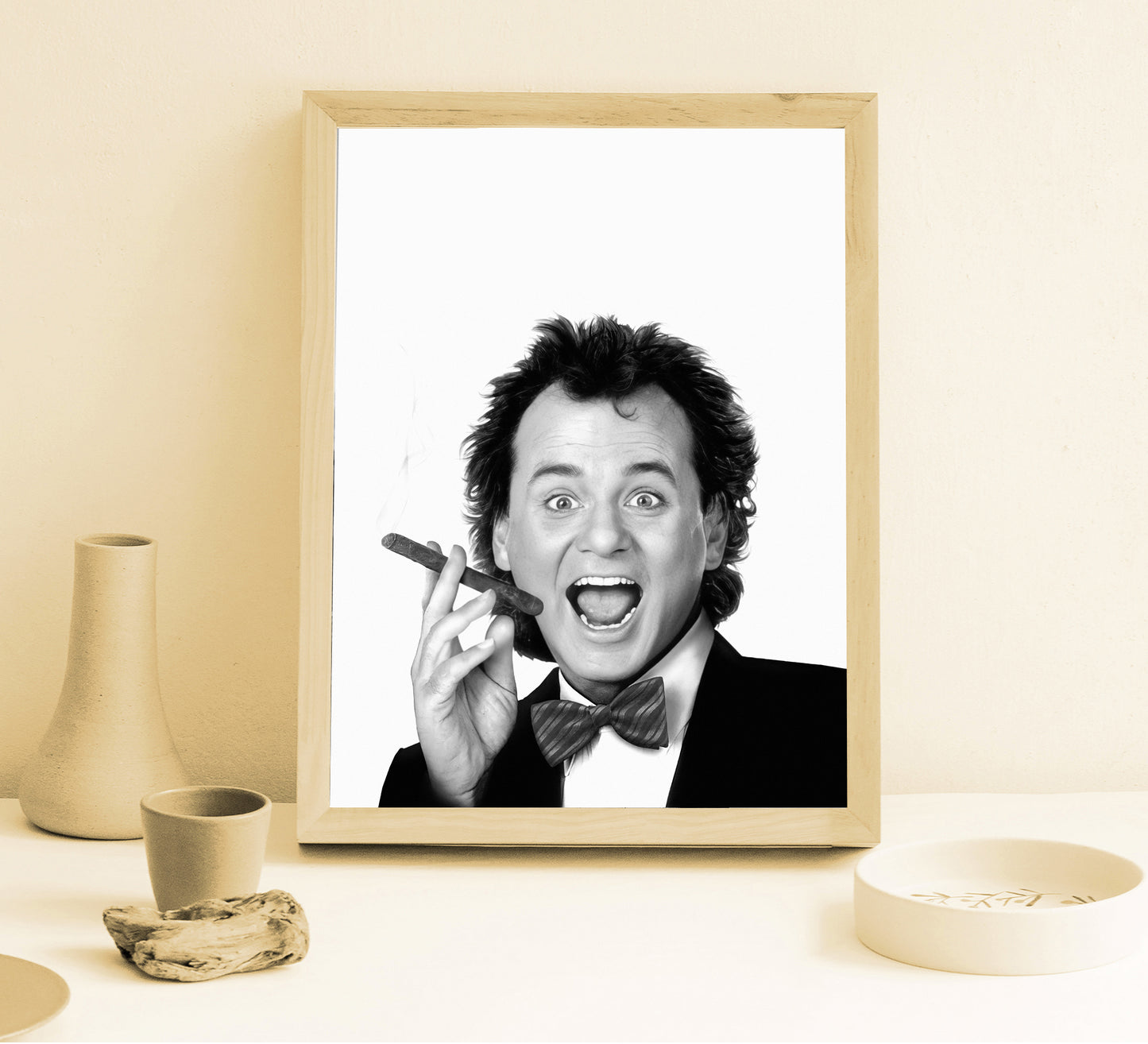 Scrooged Movie Poster Bill Murray Christmas Classic Comedy Wall Art Digital Download