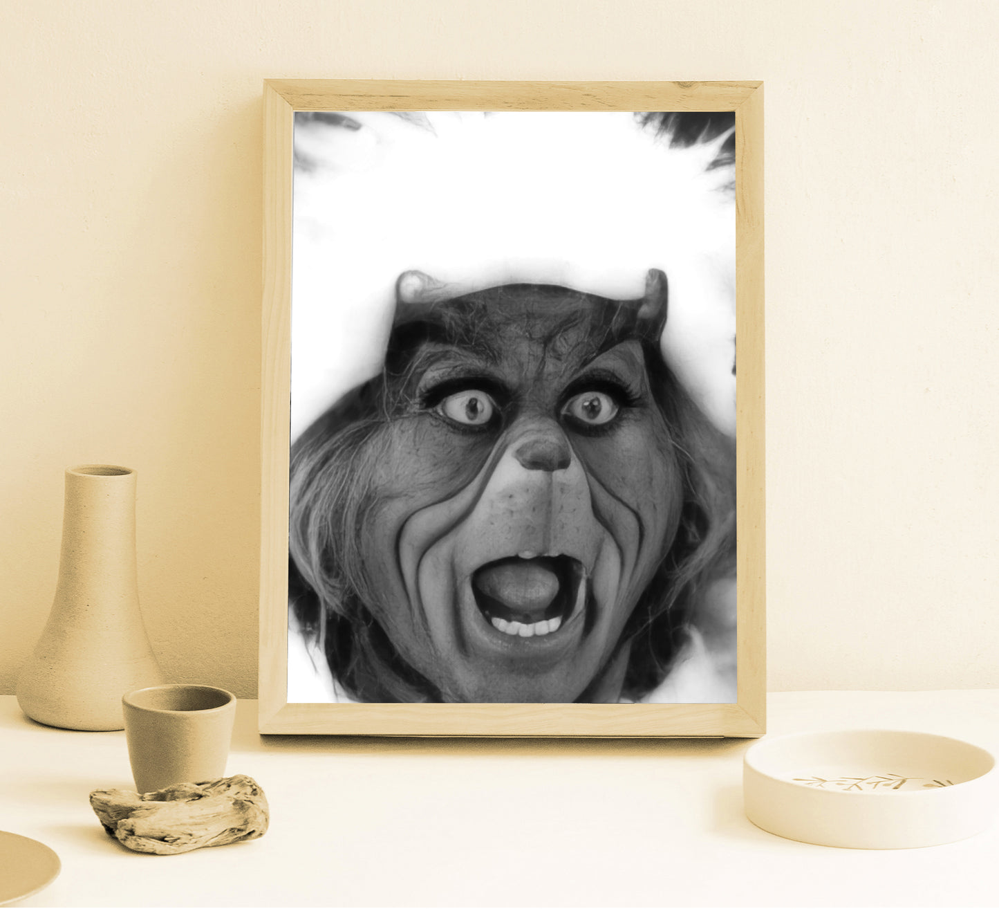 The Grinch Poster Jim Carrey Funny Classic Christmas Movie Wall Art Digital Download