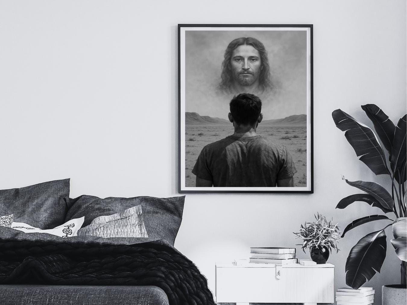 jesus christ resurrected poster hand of god art he is risen christ leaving tomb jesus saves peter christian wall art digital download printable wall art poster, digital download