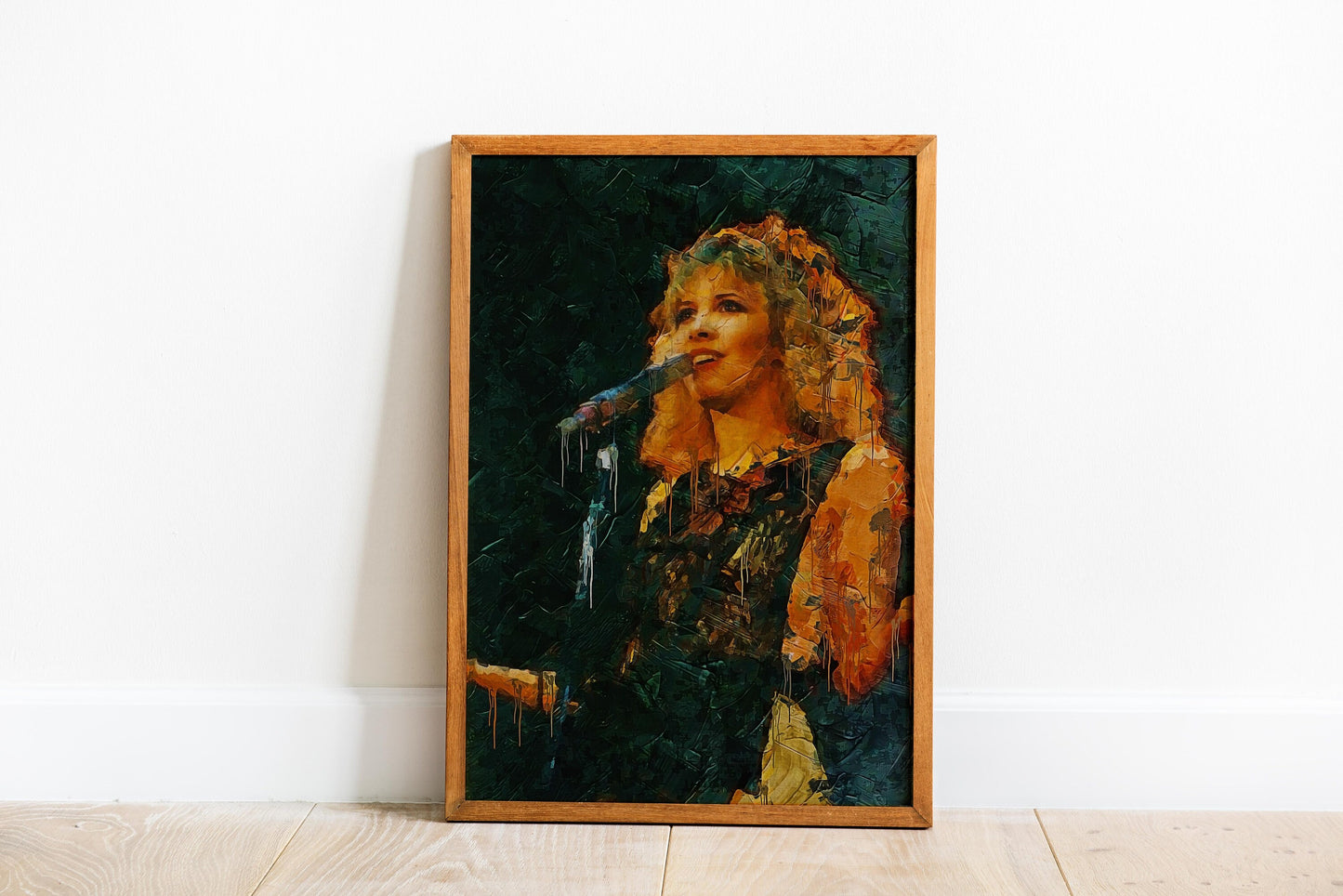 Stevie Nicks Poster Fleetwood Mac Singer Retro Music Wall Art Digital Download