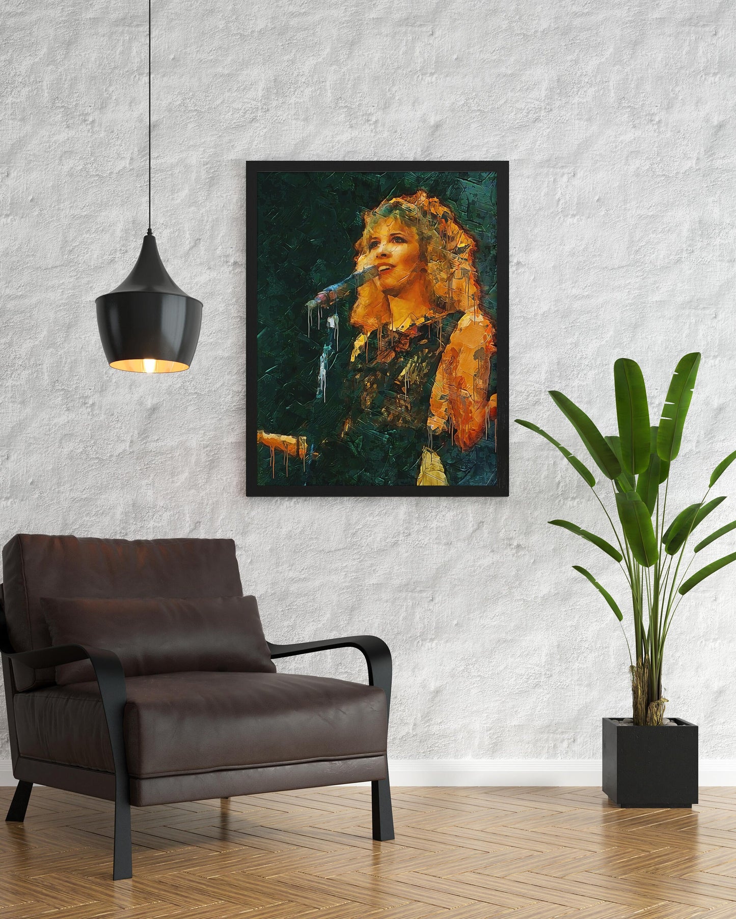 Stevie Nicks Poster Fleetwood Mac Singer Retro Music Wall Art Digital Download
