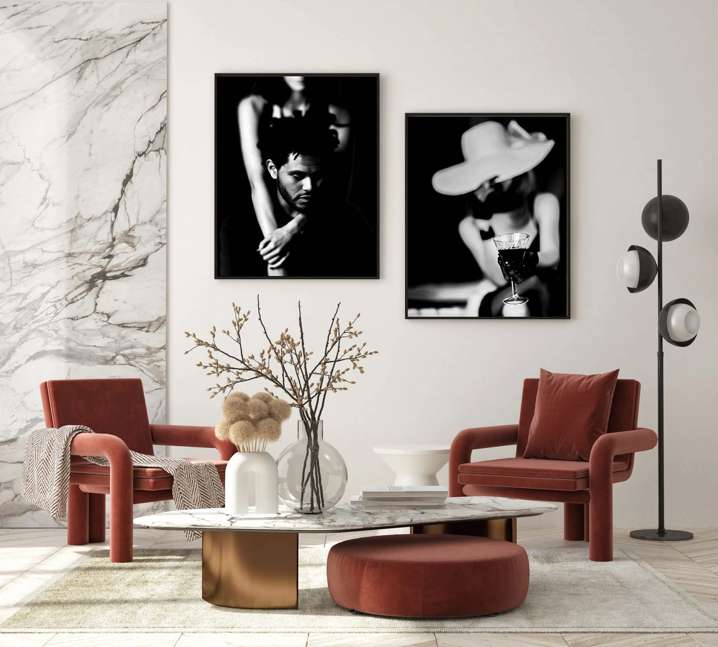 The Weeknd Emotional Black and White Portrait Music Art Digital Download