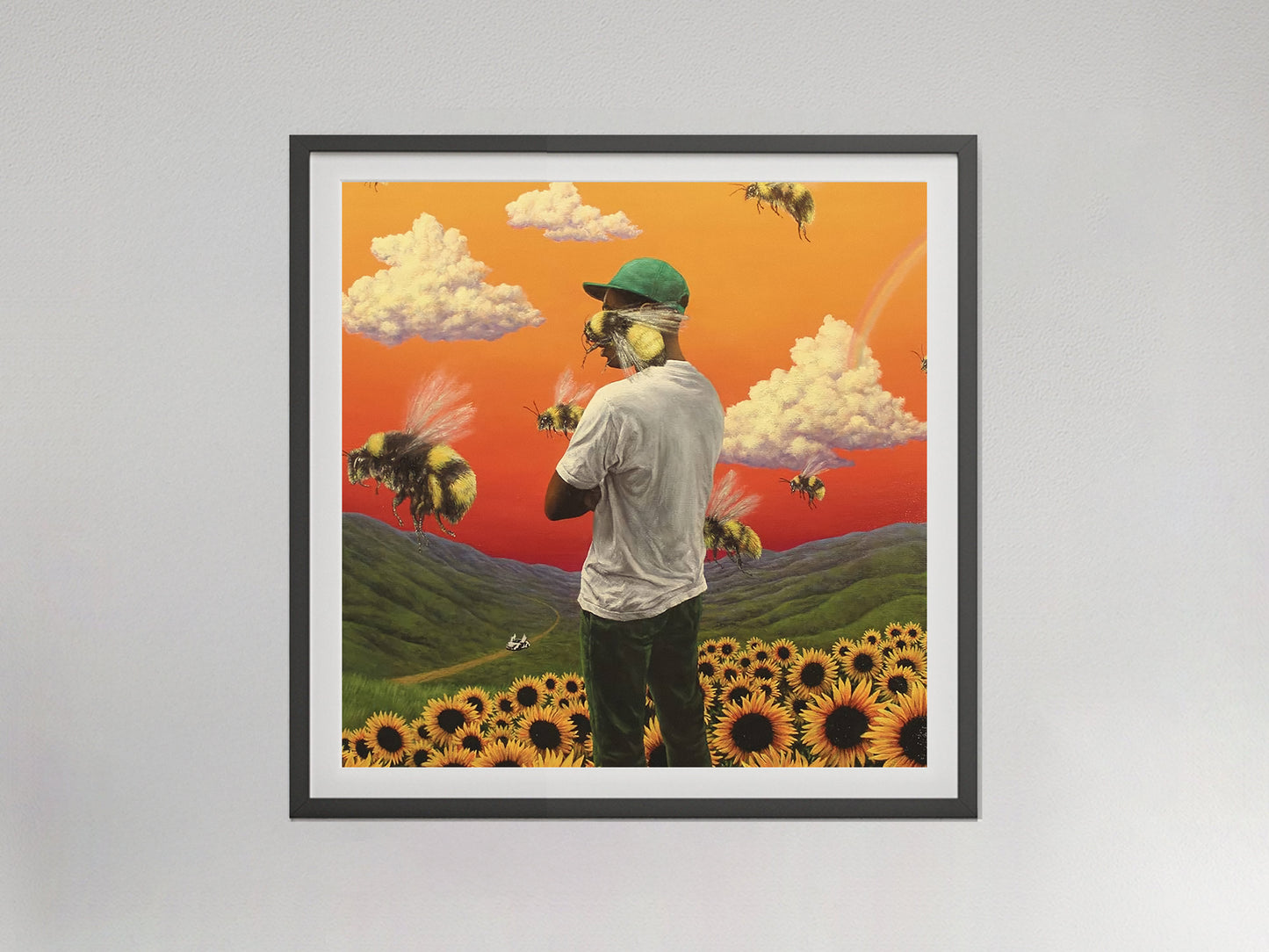 Flowerboy Tyler, The Creator Album Cover Poster Music Wall Art Digital Download