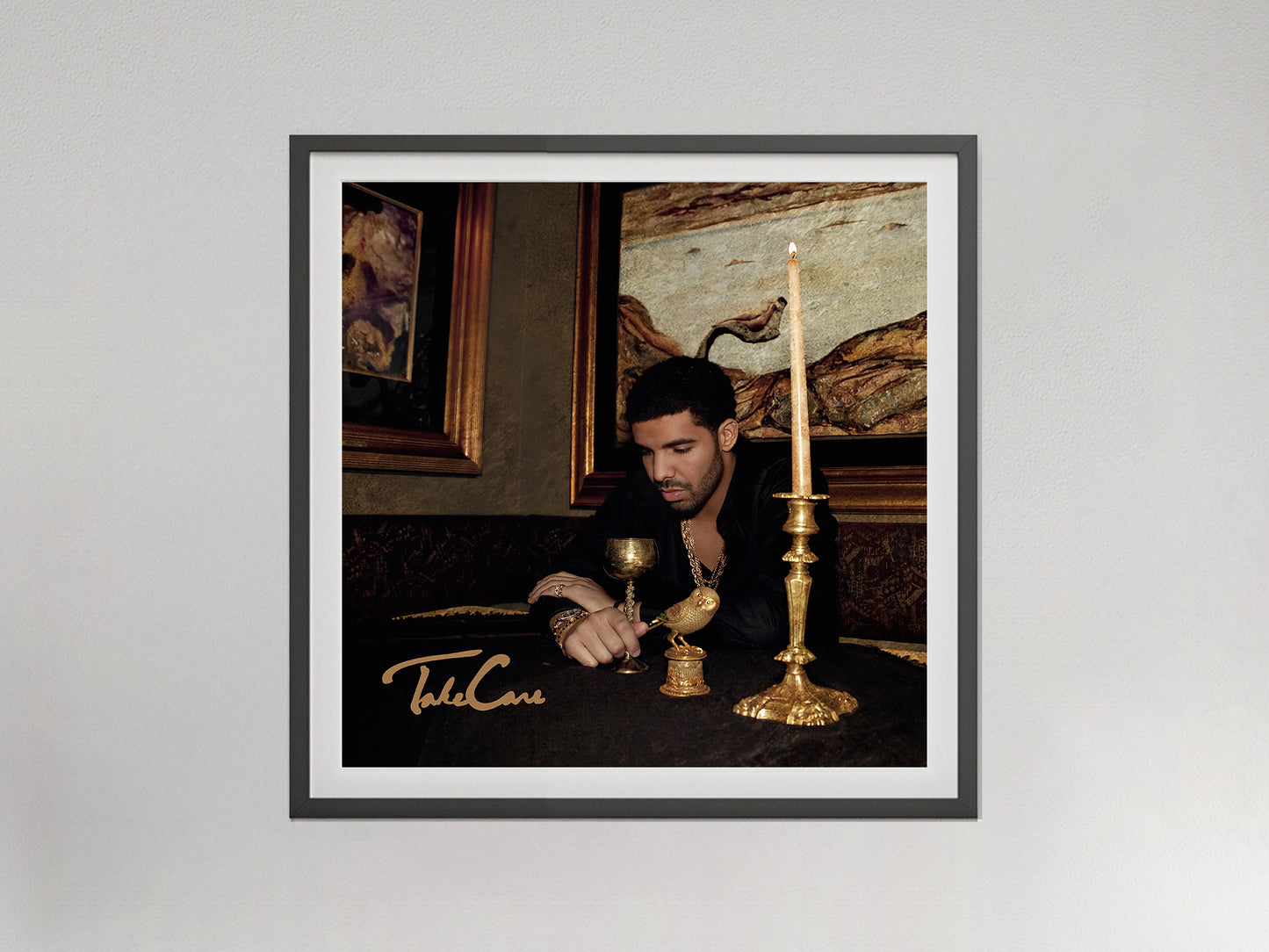 Drake Take Care Album Cover Poster Music Wall Art Digital Download