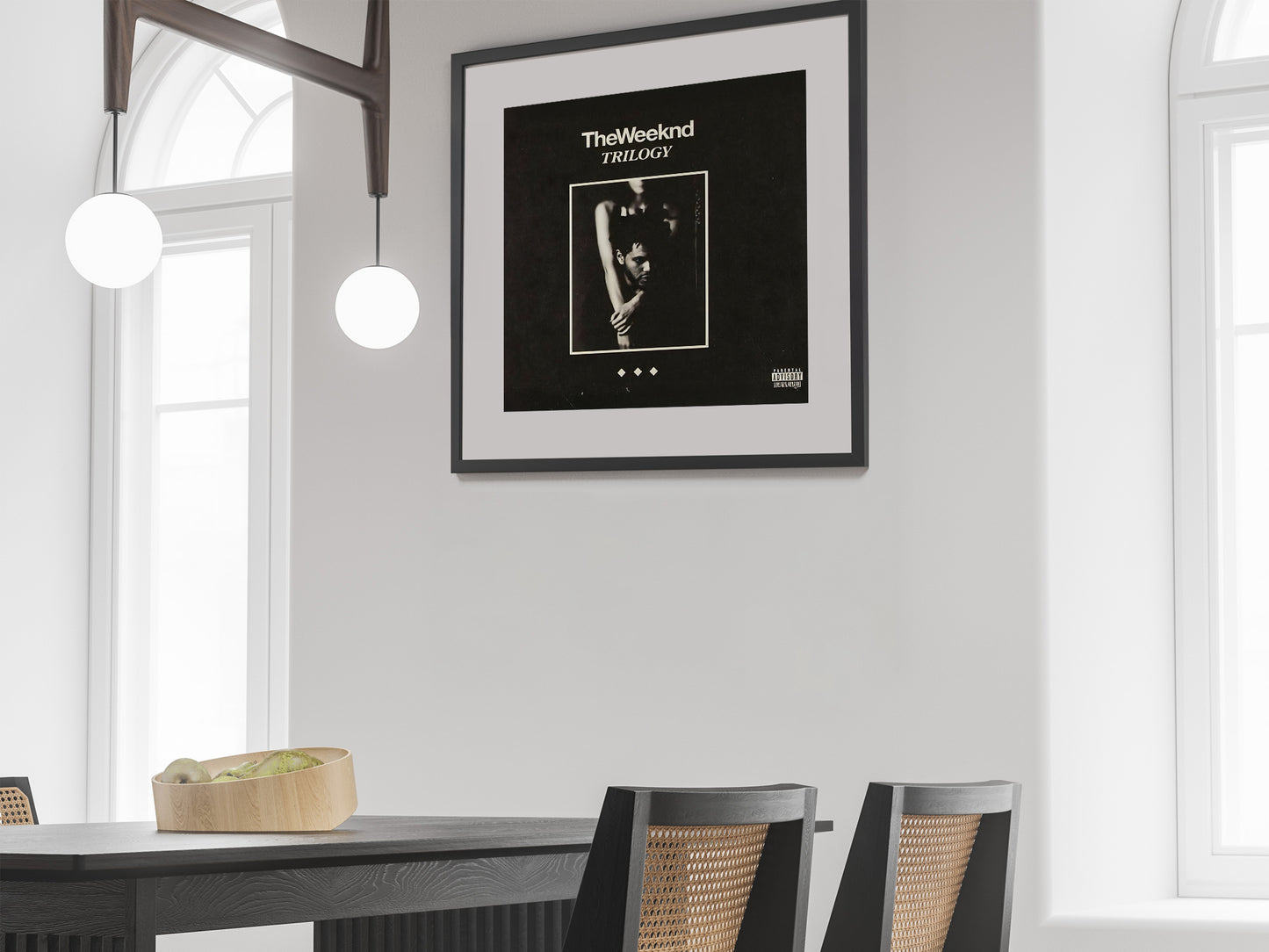 Trilogy The Weeknd Album Cover Poster Music Wall Art Digital Download