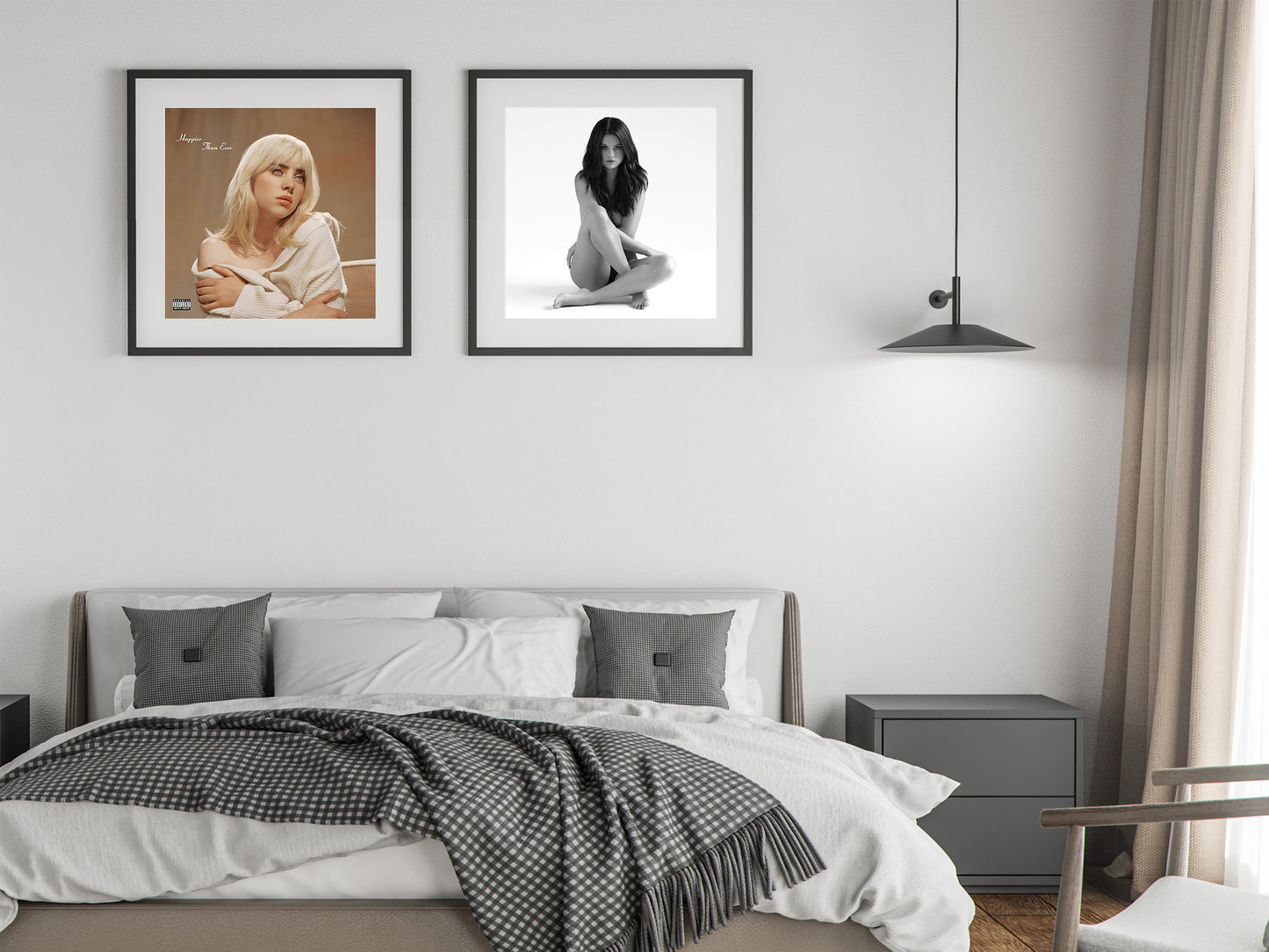 Billie Eilish Happier Than Ever Album Cover Poster Music Wall Art Digital Download