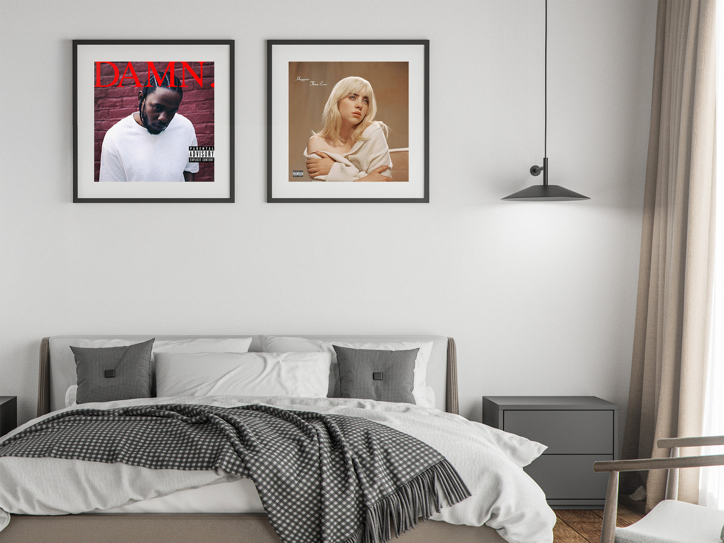 DAMN Kendrick Lamar Album Cover Poster Music Wall Art Digital Download