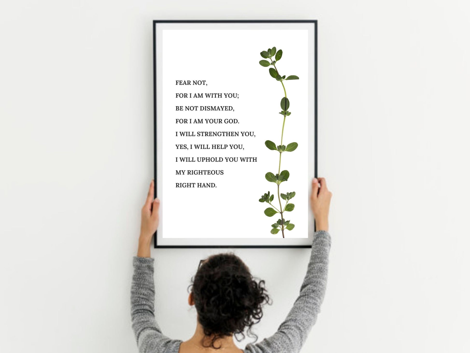 bible verse isaiah 41 10 wall art bible verse print baptism gift scripture wall art isaiah 41 10 digital bible verse art printable printable wall art poster, digital download