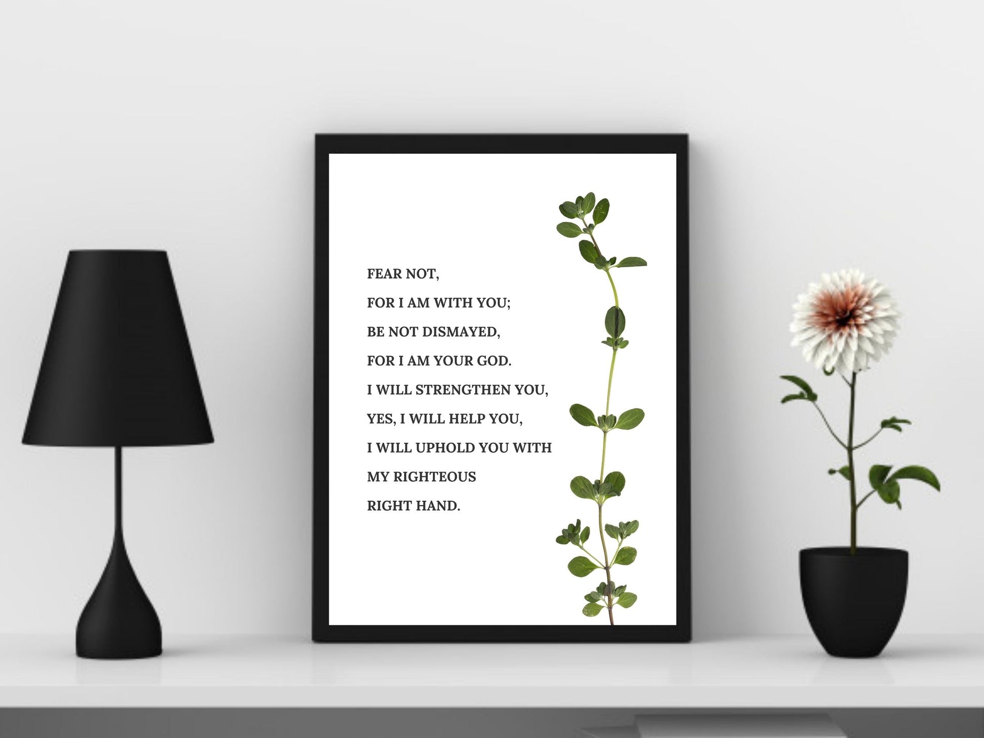 bible verse isaiah 41 10 wall art bible verse print baptism gift scripture wall art isaiah 41 10 digital bible verse art printable printable wall art poster, digital download
