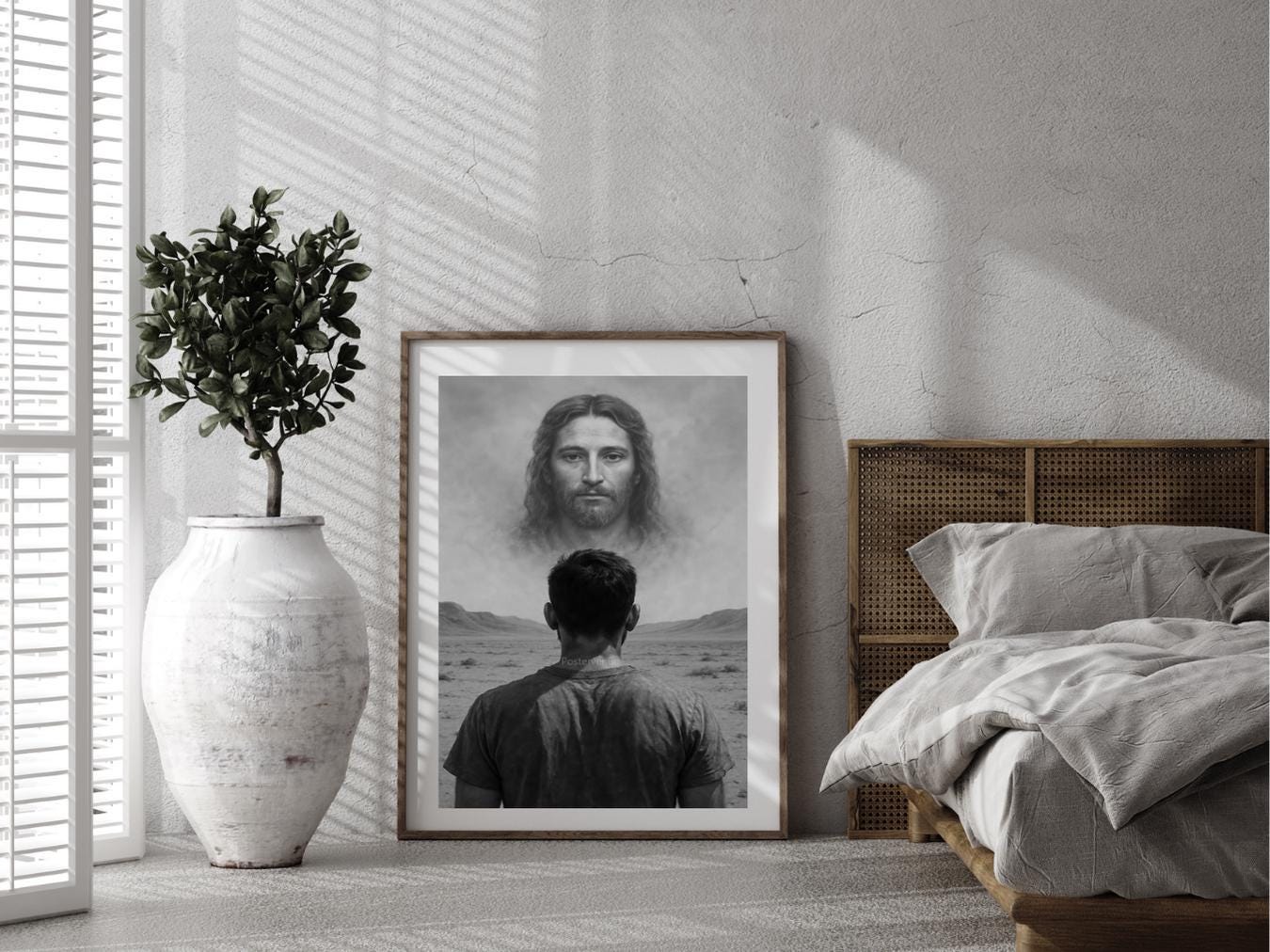 jesus christ resurrected poster hand of god art he is risen christ leaving tomb jesus saves peter christian wall art digital download printable wall art poster, digital download