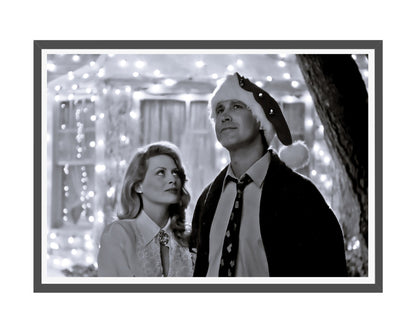 christmas vacation movie poster chevy chase black and white photo printable christmas wall art shitters full poster digital download printable wall art poster, digital download