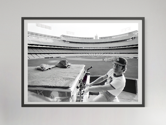 Elton John Dodger Stadium Concert Piano Los Angeles Dodgers Cap Digital Download
