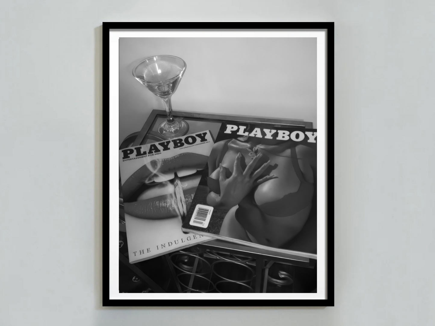Playboy Magazine Covers Retro Cocktail Glamour Wall Art Digital Download
