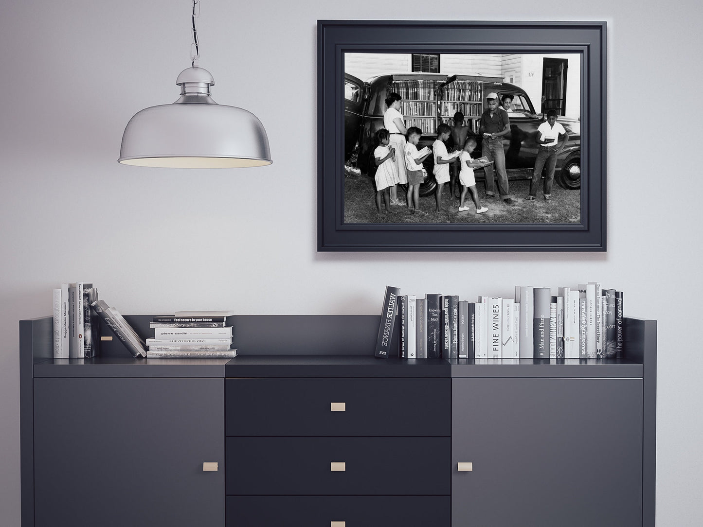 African American Children Photo Print, Black and White, Vintage Wall Art, North Carolina Photograph, Digital Download, Printable Wall Decor