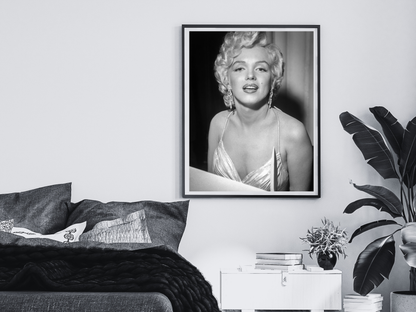 Marilyn Monroe Glamorous Vintage Hollywood Icon Portrait Digital Download