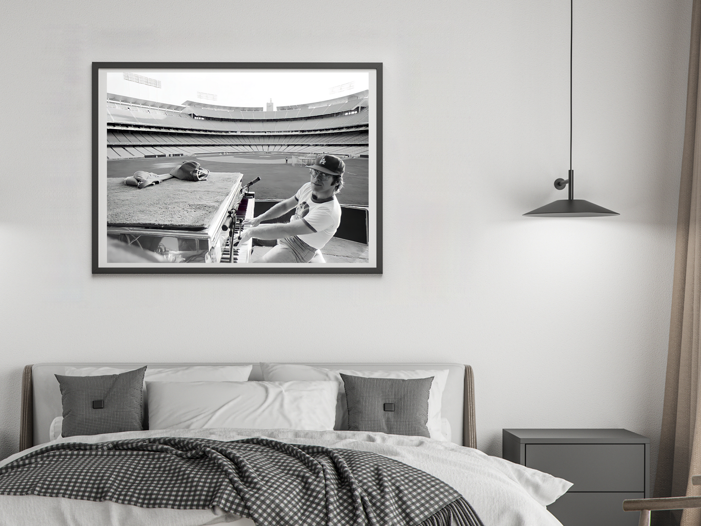 Elton John Dodger Stadium Concert Piano Los Angeles Dodgers Cap Digital Download