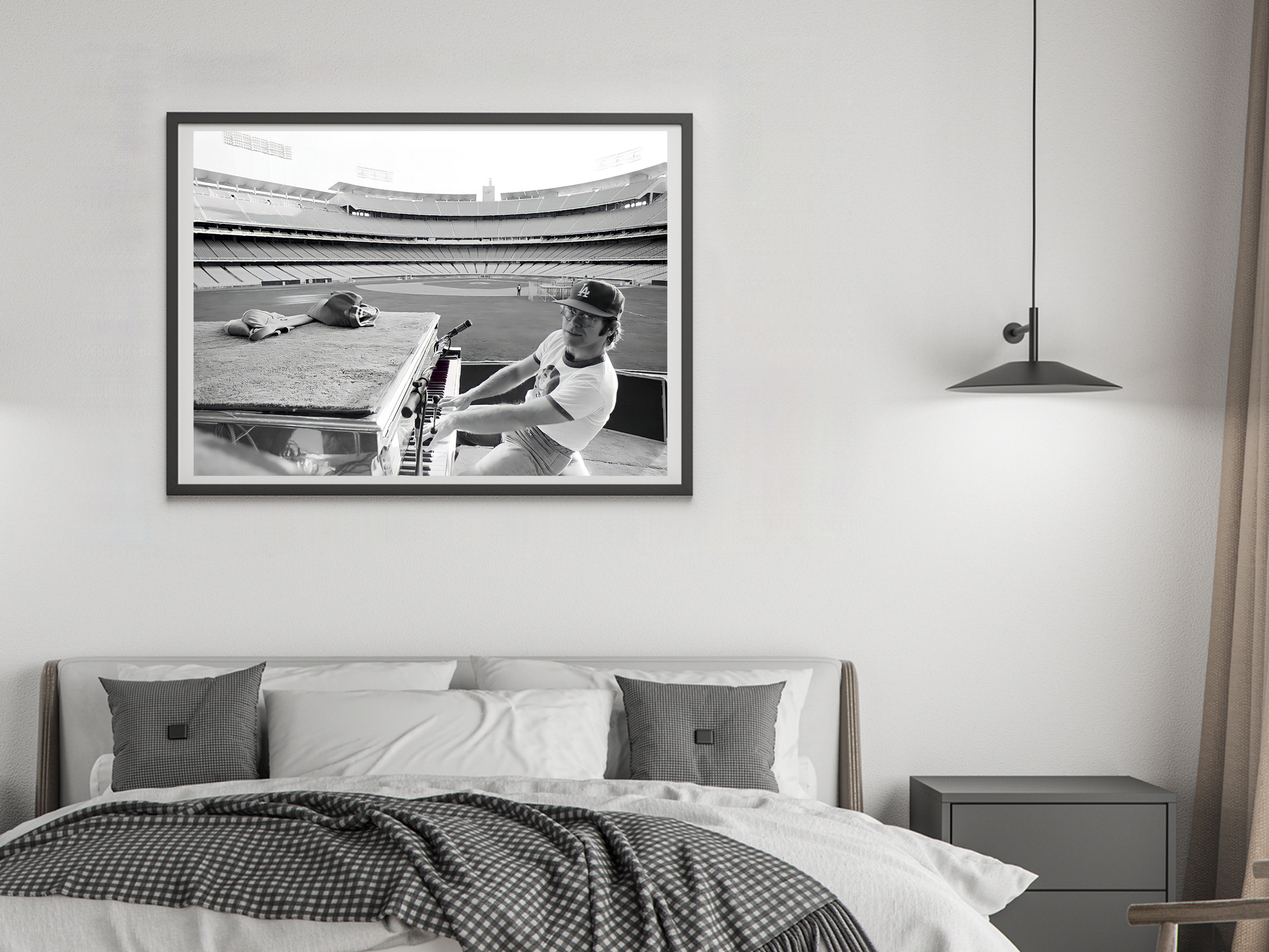 Elton John Dodger Stadium Concert Piano Los Angeles Dodgers Cap Digital Download