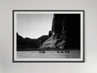 Vintage Cowboy Print, Black and White, Western Wall Art, Wild West Photo, Native Americans Gifts & Decor, Digital Download, Man Cave Decor