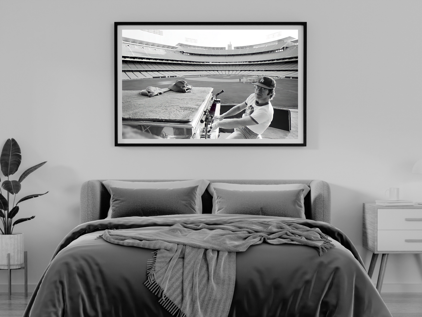 Elton John Dodger Stadium Concert Piano Los Angeles Dodgers Cap Digital Download