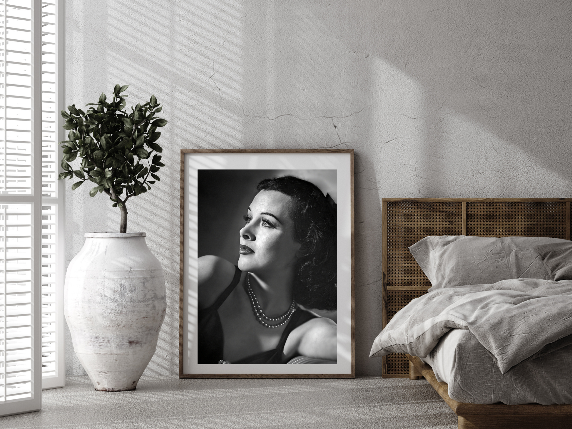 Vivien Leigh Elegant Vintage Hollywood Glamour Portrait Digital Download