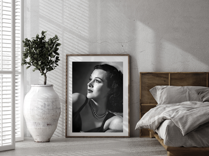 Vivien Leigh Elegant Vintage Hollywood Glamour Portrait Digital Download