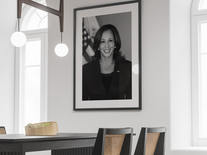 Kamala Harris poster, Vintage Wall Art, Political Poster, Kamala Harris Print, Feminist Poster, Wall Art, Canvas, Kamala Harris Photo