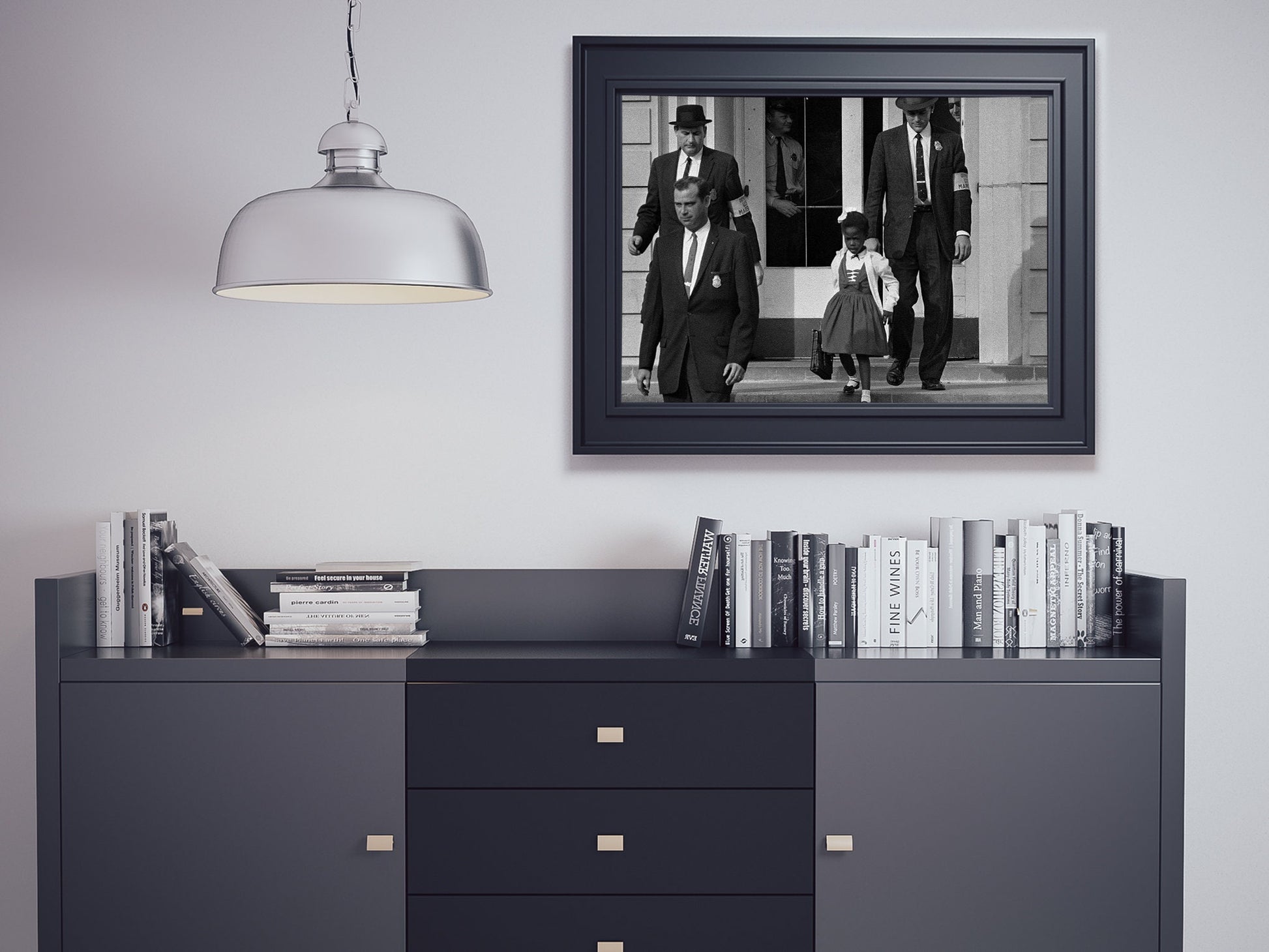 Ruby Bridges Photo Black Girl Art African American Woman Gift Black History Wall Art Prints Black Decor Feminism Gift Black and Proud Gift