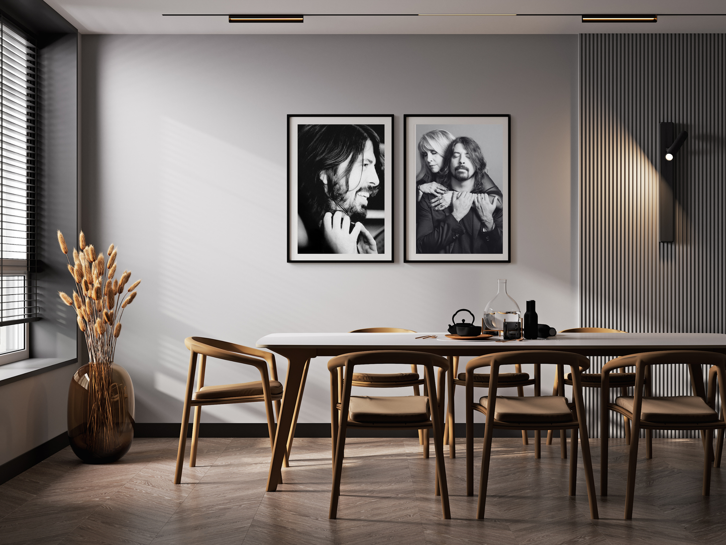 Dave Grohl Black and White Candid Rock Portrait Digital Download