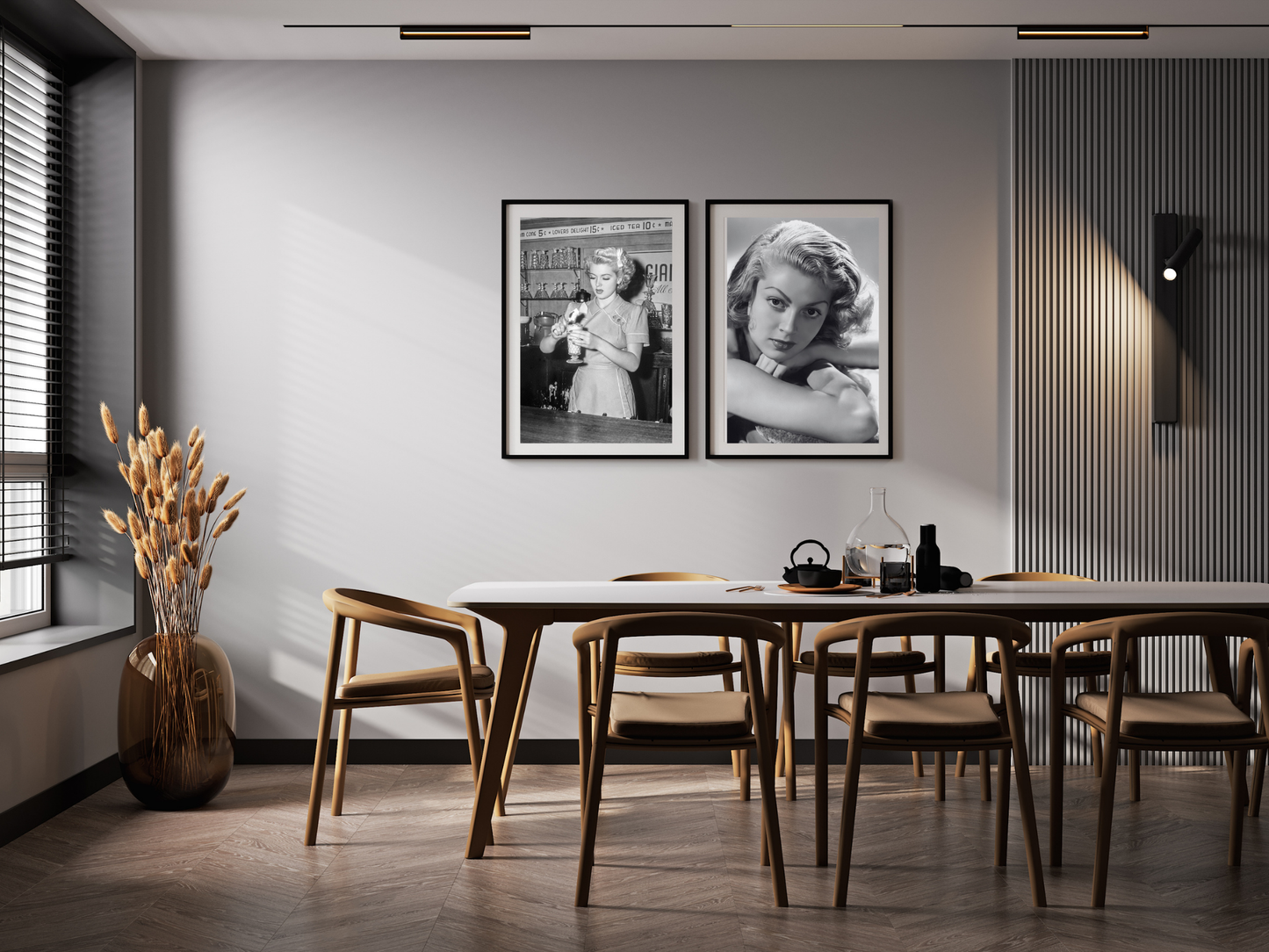 Lana Turner Vintage Diner Waitress Making Ice Cream Float Digital Download