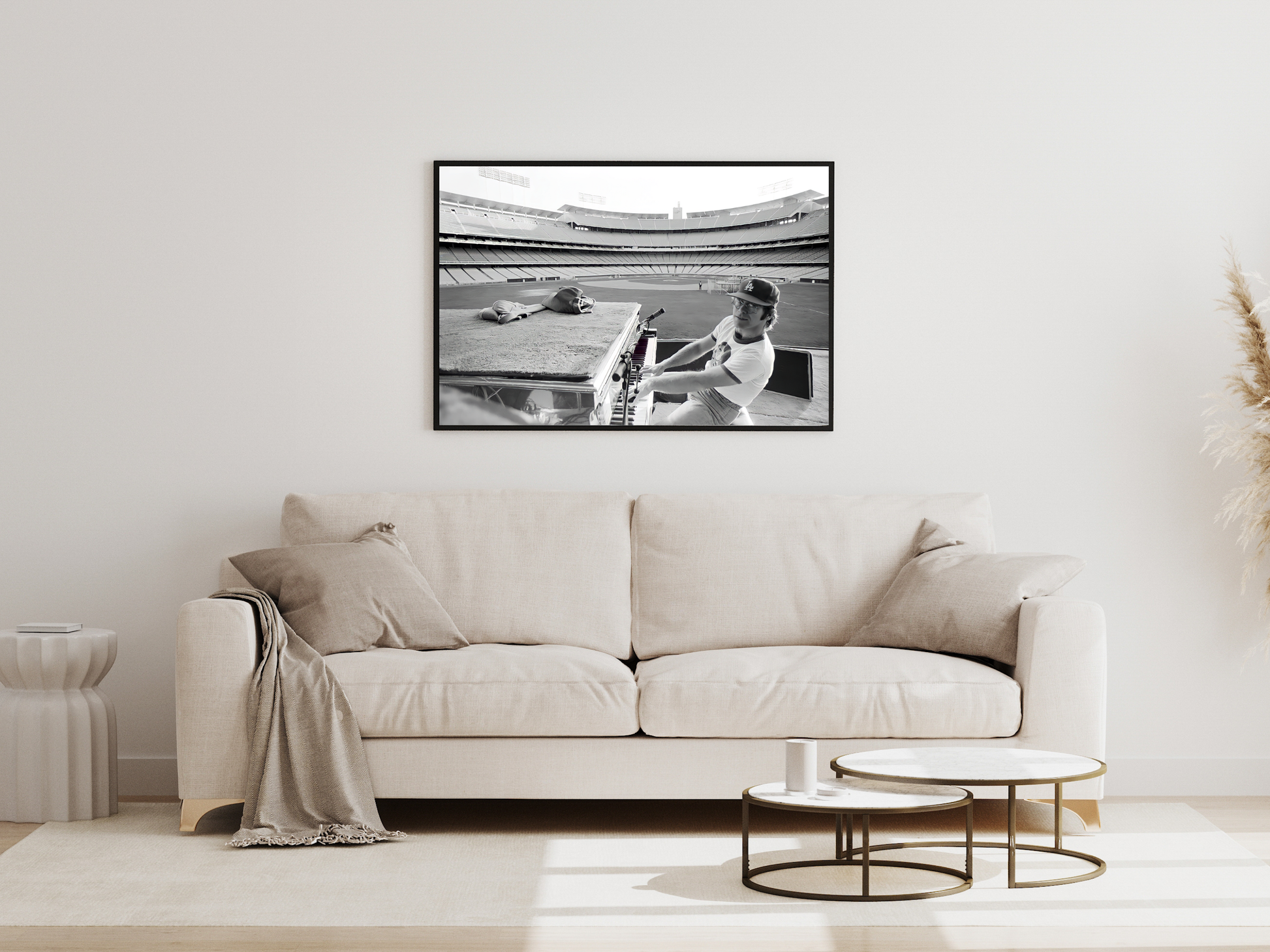 Elton John Dodger Stadium Concert Piano Los Angeles Dodgers Cap Digital Download