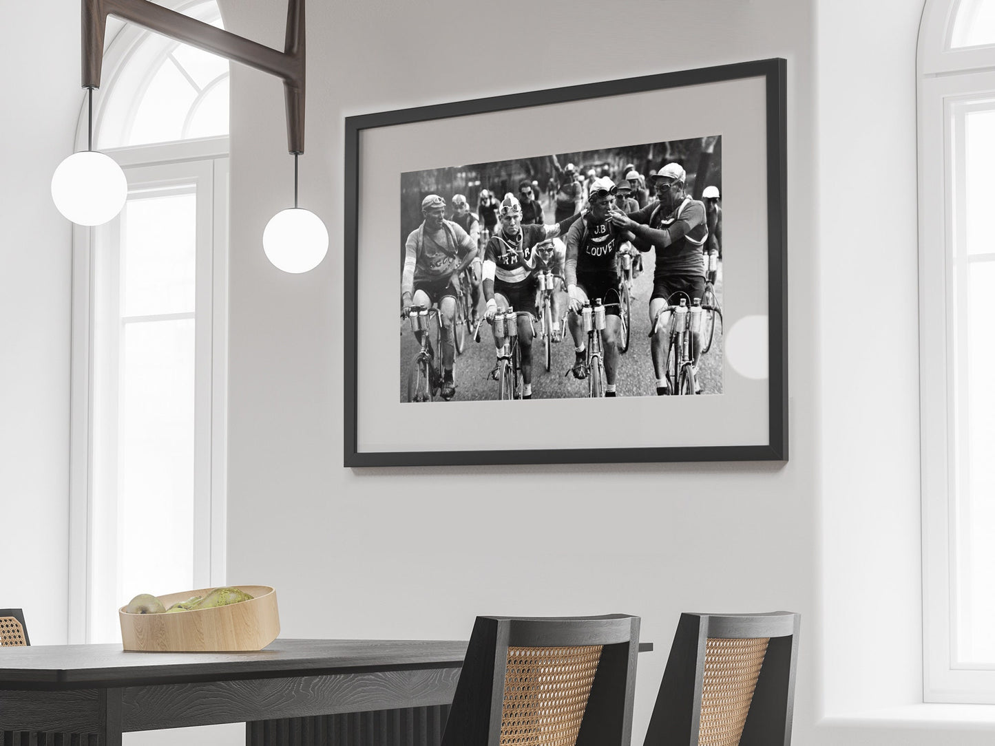 Tour de France Cycling Poster, Black and White, Vintage Photography, Tour de France Print, teen boy wall art, man cave decor, Retro Wall Art